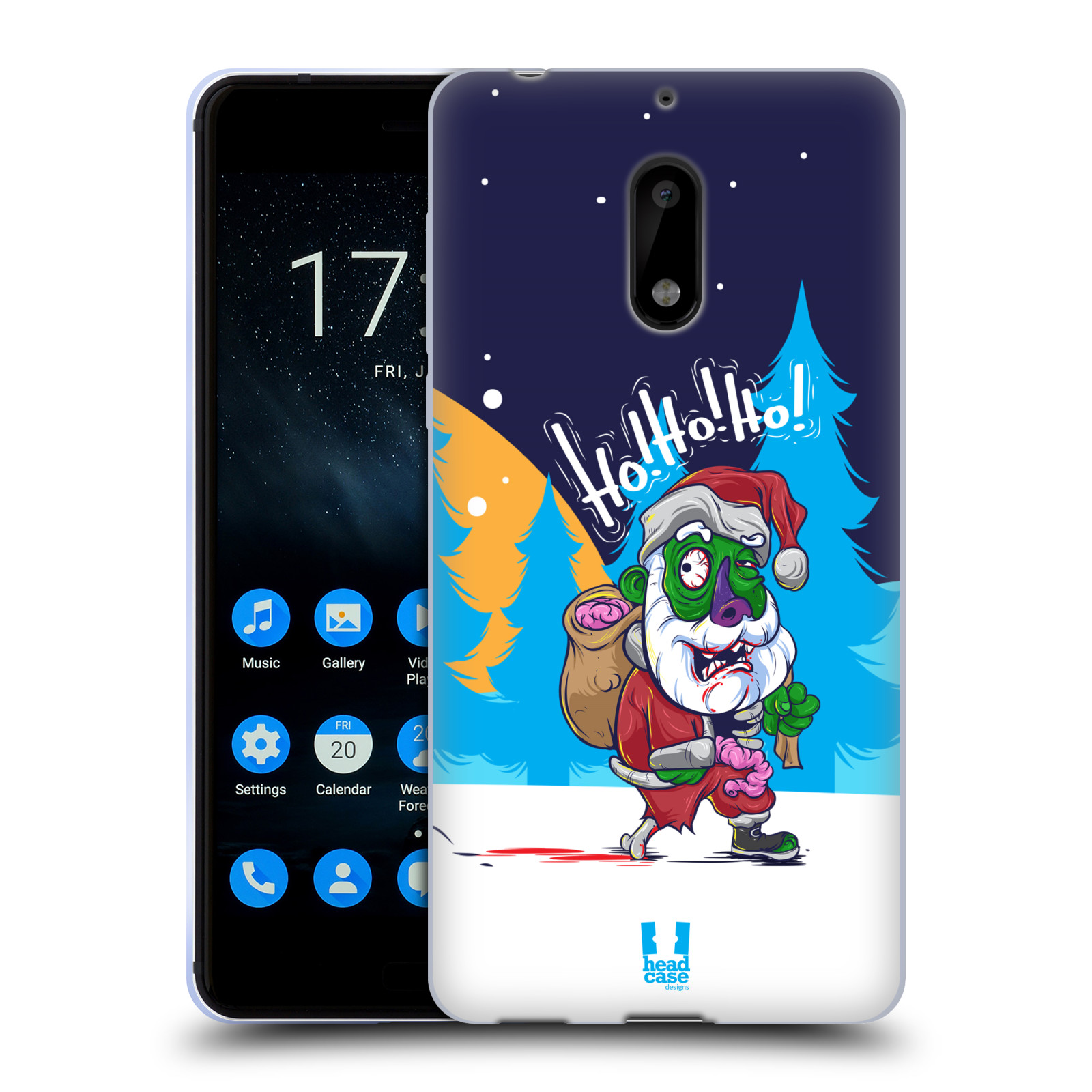 HEAD CASE DESIGNS CHRISTMAS ZOMBIES SOFT GEL CASE FOR NOKIA PHONES 1 - Picture 10 of 10
