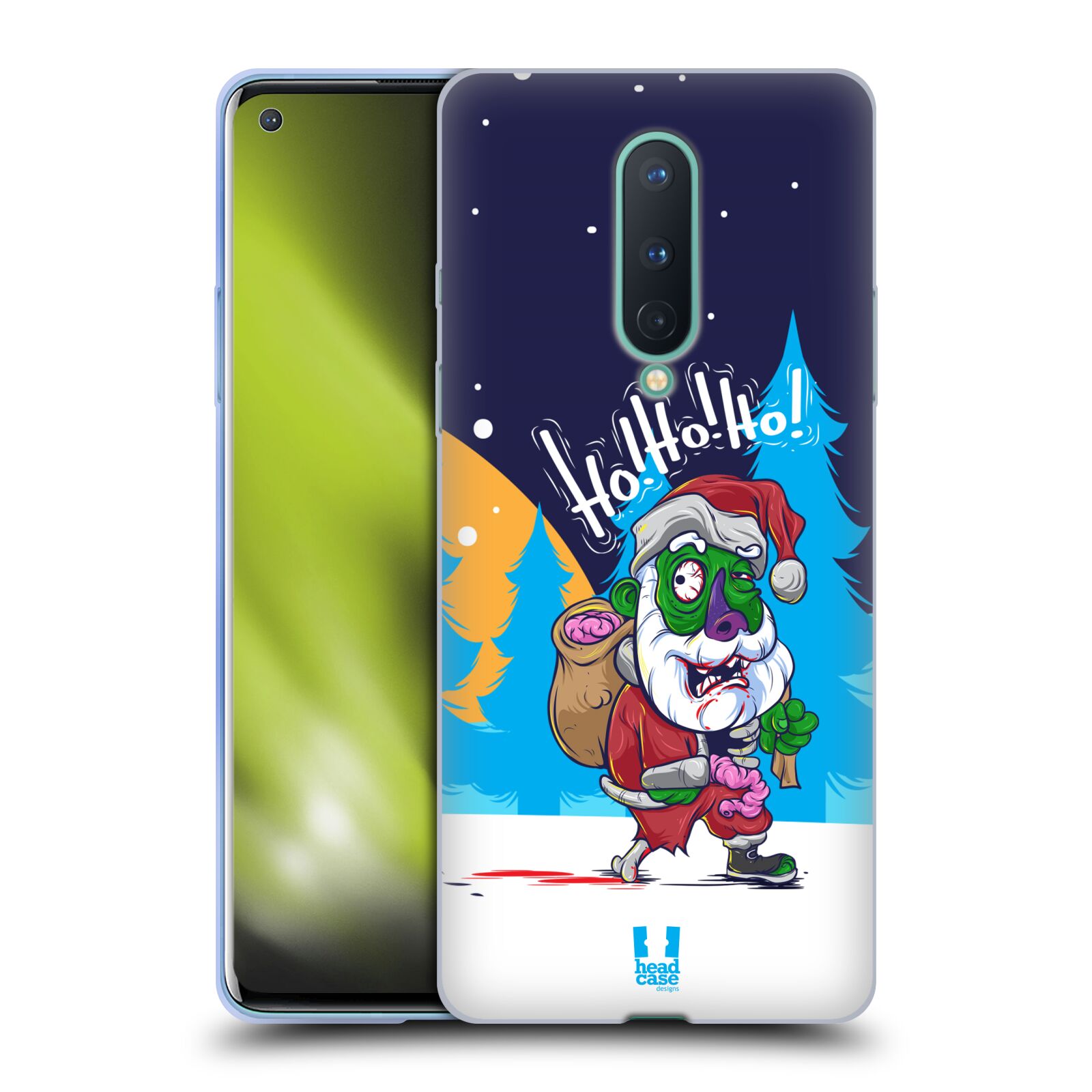 HEAD CASE DISEÑA CHRISTMAS ZOMBIES SOFT GEL CASE PARA TELÉFONOS GOOGLE ONEPLUS - Imagen 10 de 10