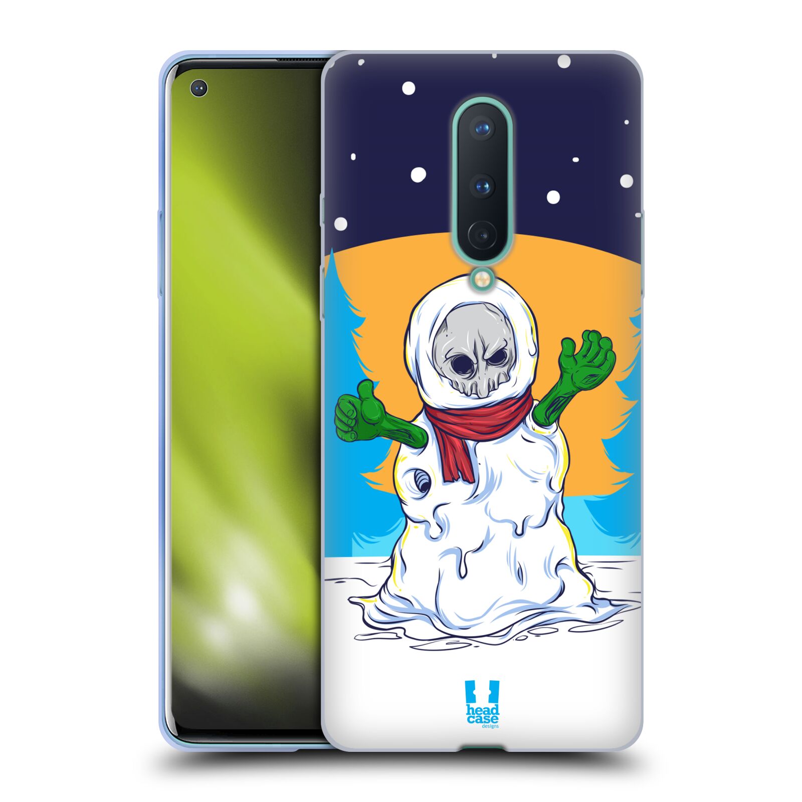 HEAD CASE DISEÑA CHRISTMAS ZOMBIES SOFT GEL CASE PARA TELÉFONOS GOOGLE ONEPLUS - Imagen 8 de 10