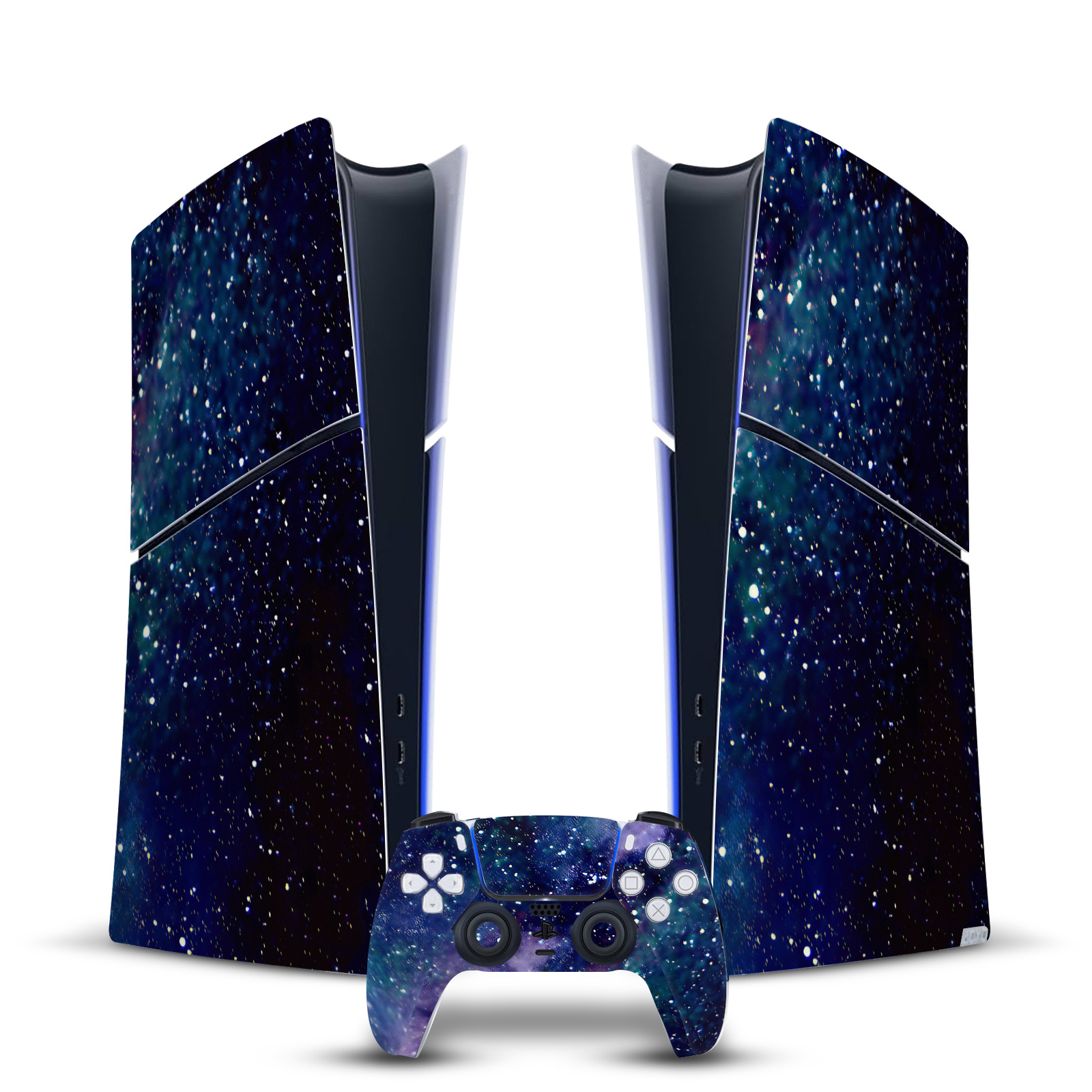 OFFICIAL COSMO18 ART MIX VINYL SKIN FOR PS5 SLIM DIGITAL CONSOLE & CONTROLLER