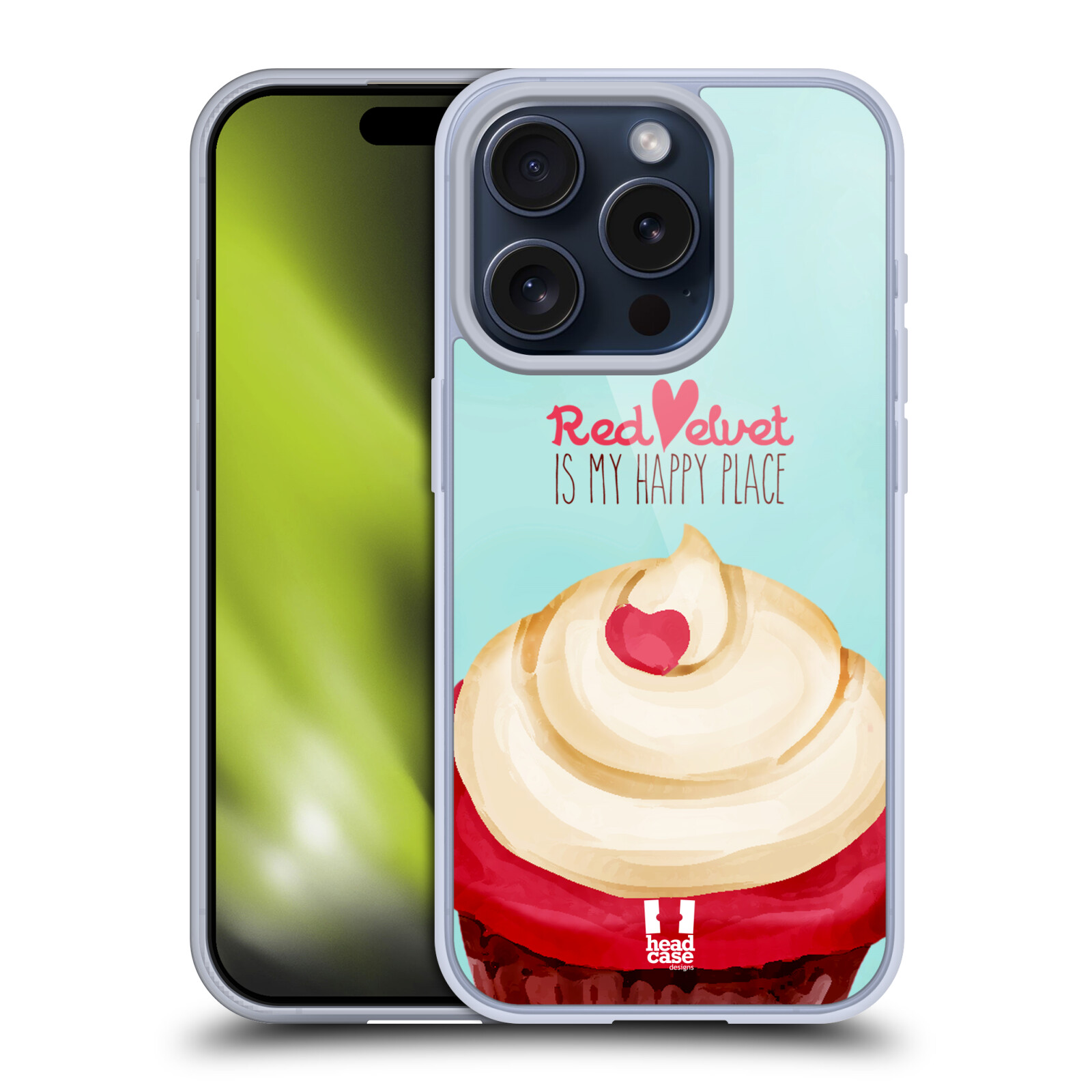 HEAD CASE CAKE HAPPY CUSTODIA COVER MORBIDA IN GEL PER APPLE iPHONE TELEFONI - Foto 5 di 6