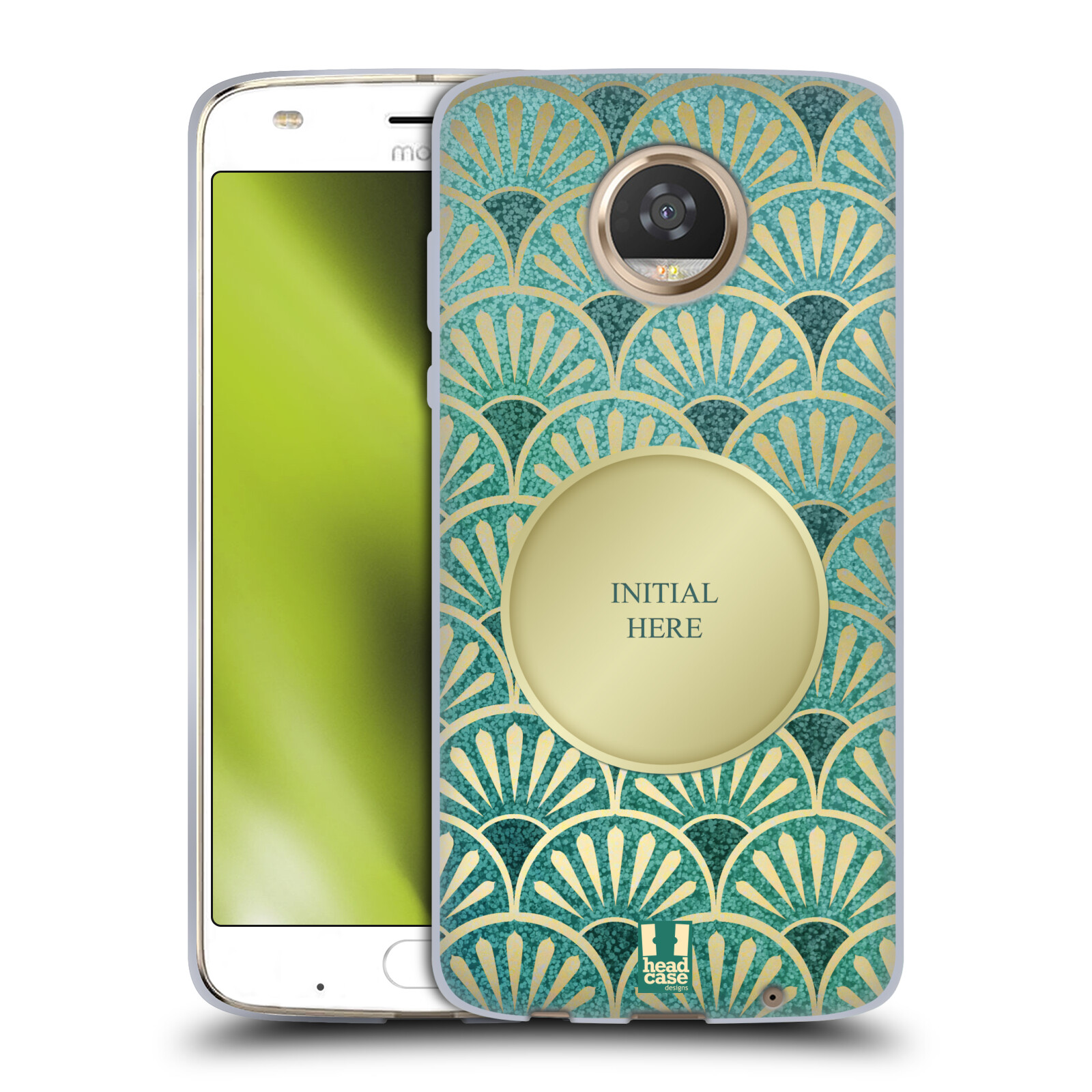 CUSTOM CUSTOMIZED PERSONALIZED ART DECO SOFT GEL CASE FOR MOTOROLA PHONES - Picture 8 of 11
