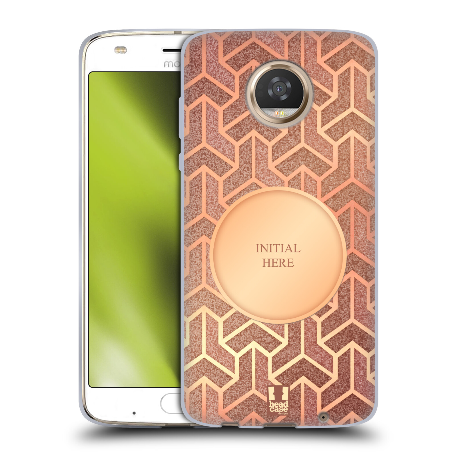 CUSTOM CUSTOMIZED PERSONALIZED ART DECO SOFT GEL CASE FOR MOTOROLA PHONES - Picture 9 of 11