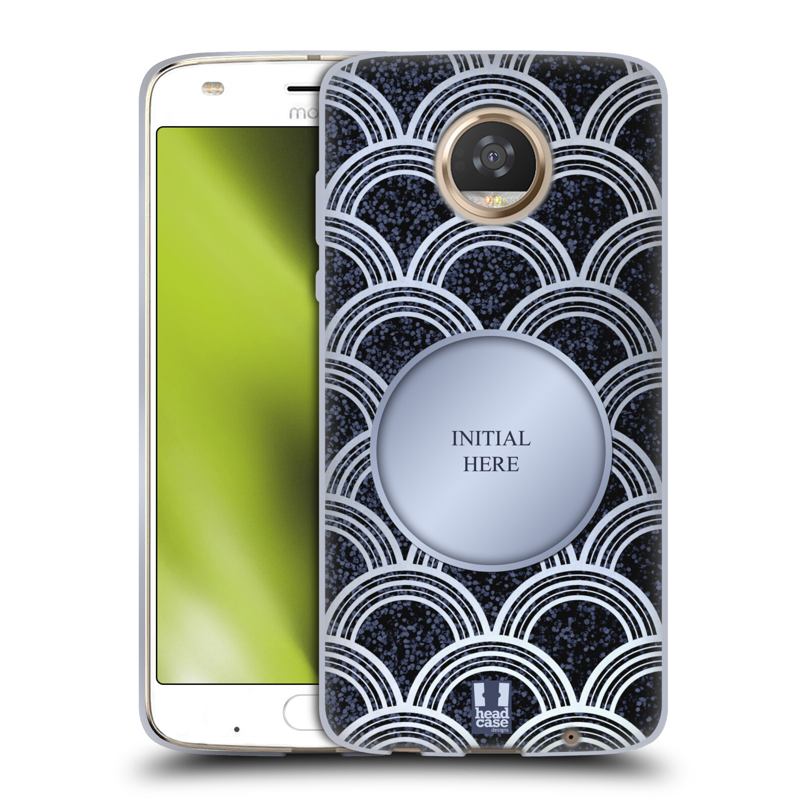 CUSTOM CUSTOMIZED PERSONALIZED ART DECO SOFT GEL CASE FOR MOTOROLA PHONES - Picture 11 of 11