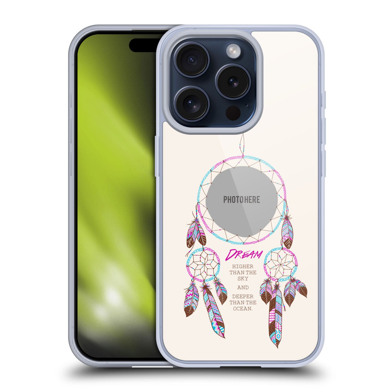 PERSONALISIERTE INDIVIDUELLE TRAUMFÄNGER 2 GEL HUELLE FÜR APPLE iPHONE HANDYS - Bild 8 von 10