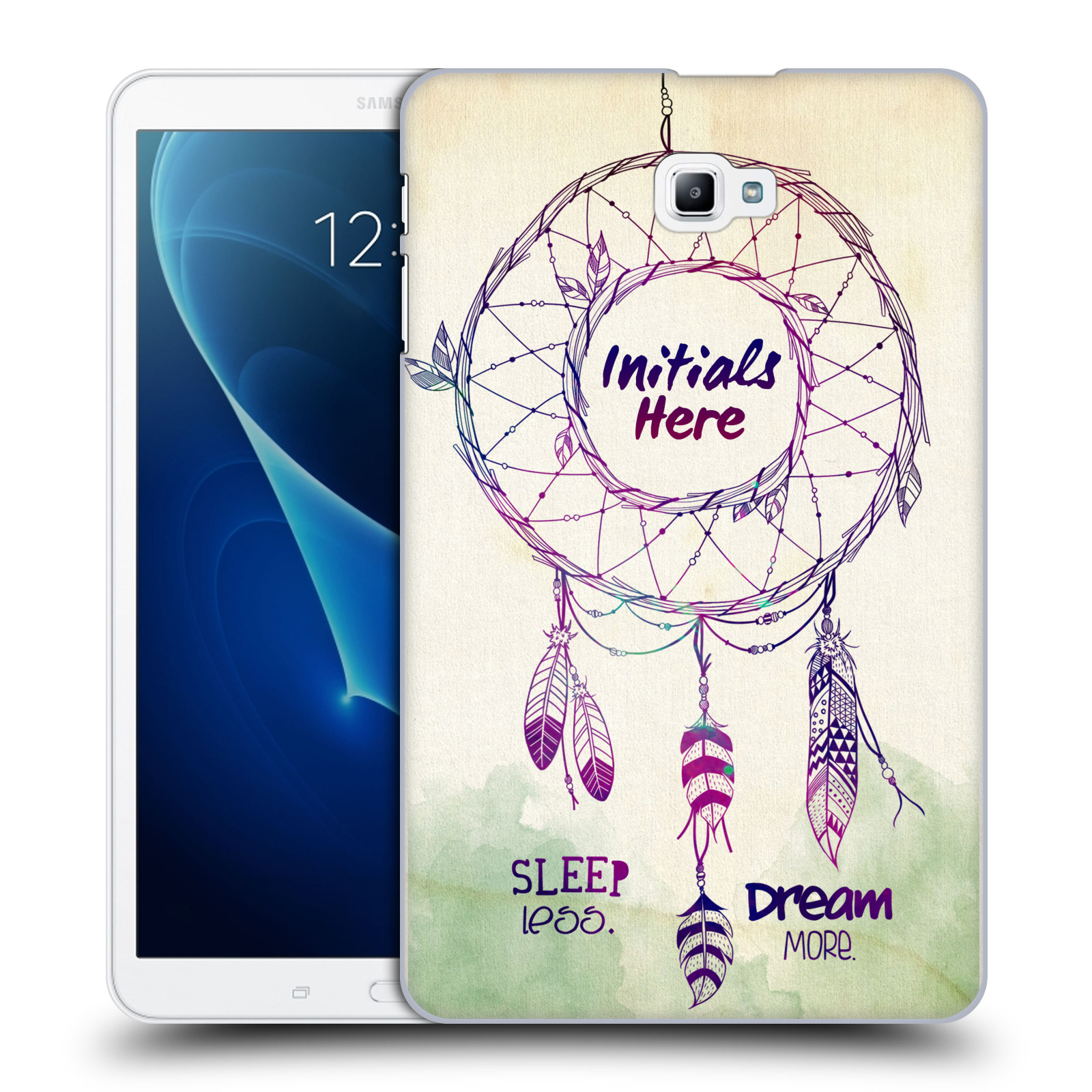 CUSTOM PERSONALISED DREAMCATCHERS SERIES 2 HARD BACK CASE FOR SAMSUNG TABLETS 1 - Picture 9 of 10