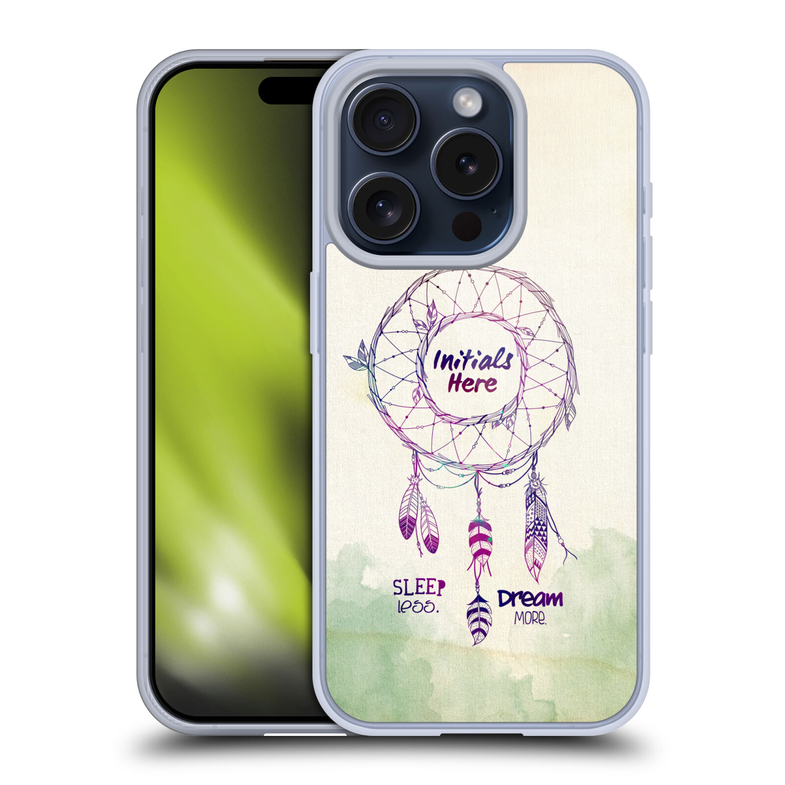 PERSONALISIERTE INDIVIDUELLE TRAUMFÄNGER 2 GEL HUELLE FÜR APPLE iPHONE HANDYS - Bild 9 von 10