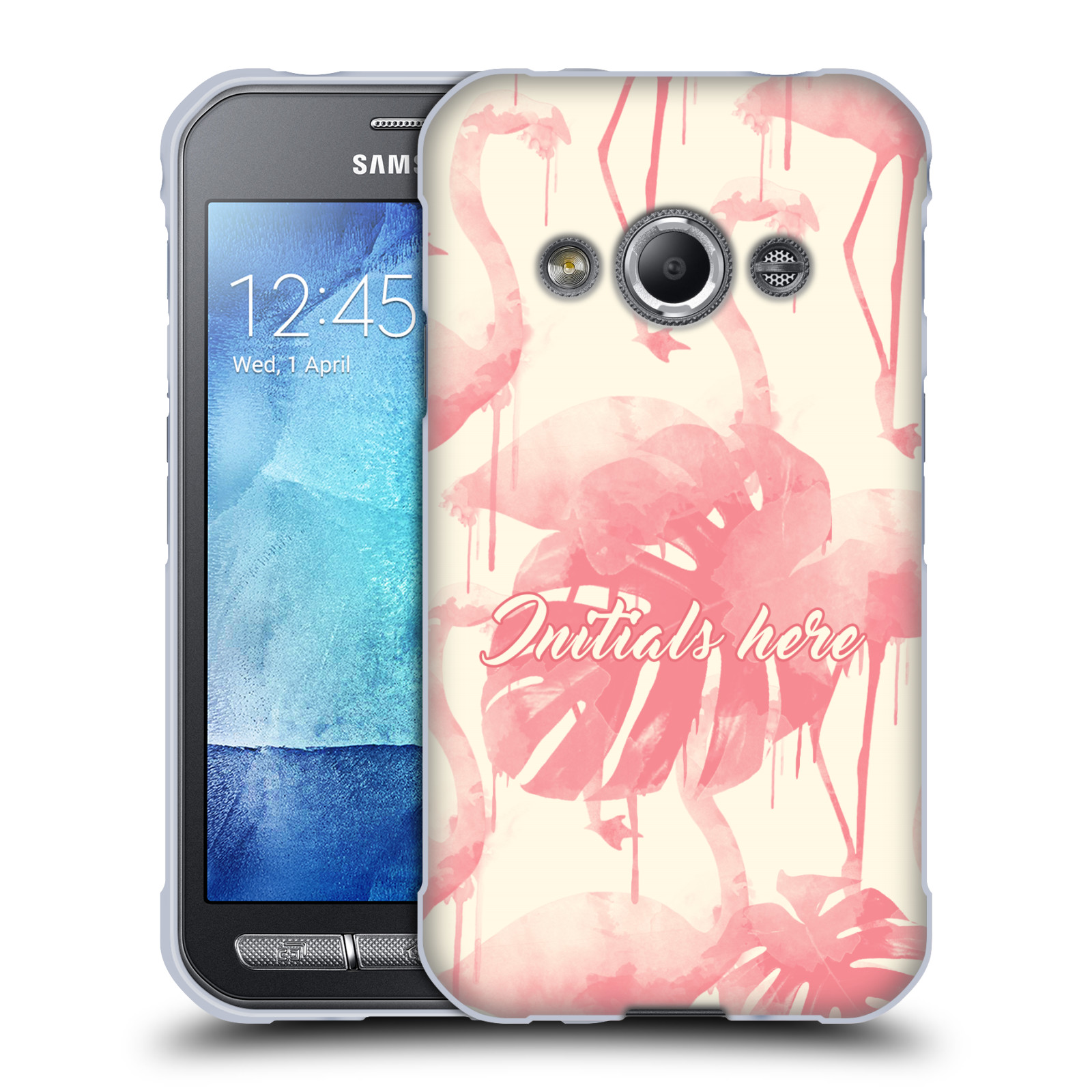 CUSTOM CUSTOMIZED PERSONALIZED FAB FLAMINGO SOFT GEL CASE FOR SAMSUNG PHONES 4 - Picture 10 of 11