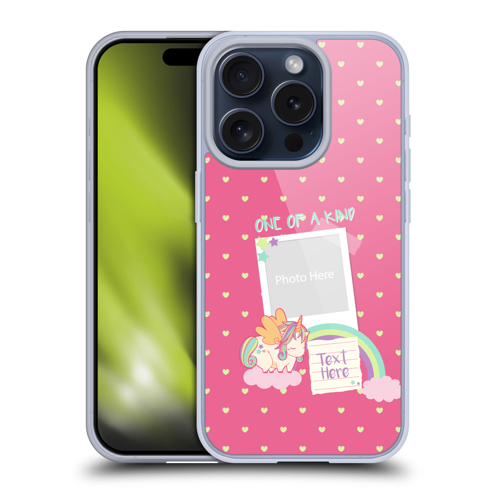 AANGEPAST GEPERSONALISEERD FANCY EENHOORN 2 GEL CASE HOESJE VOOR APPLE iPHONE - Afbeelding 9 van 10