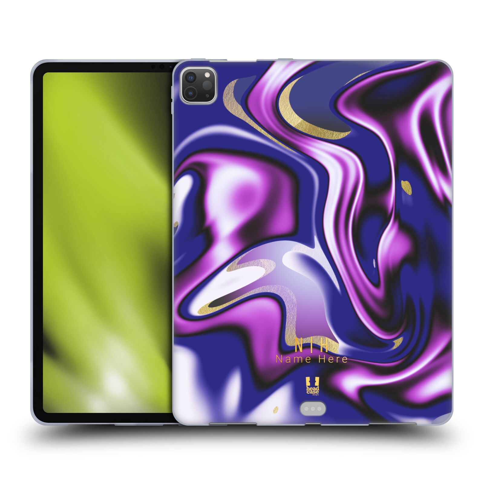 CUSTOM CUSTOMIZED PERSONALIZED LIQUID MARBLING GEL CASE FOR APPLE SAMSUNG KINDLE - Picture 8 of 8