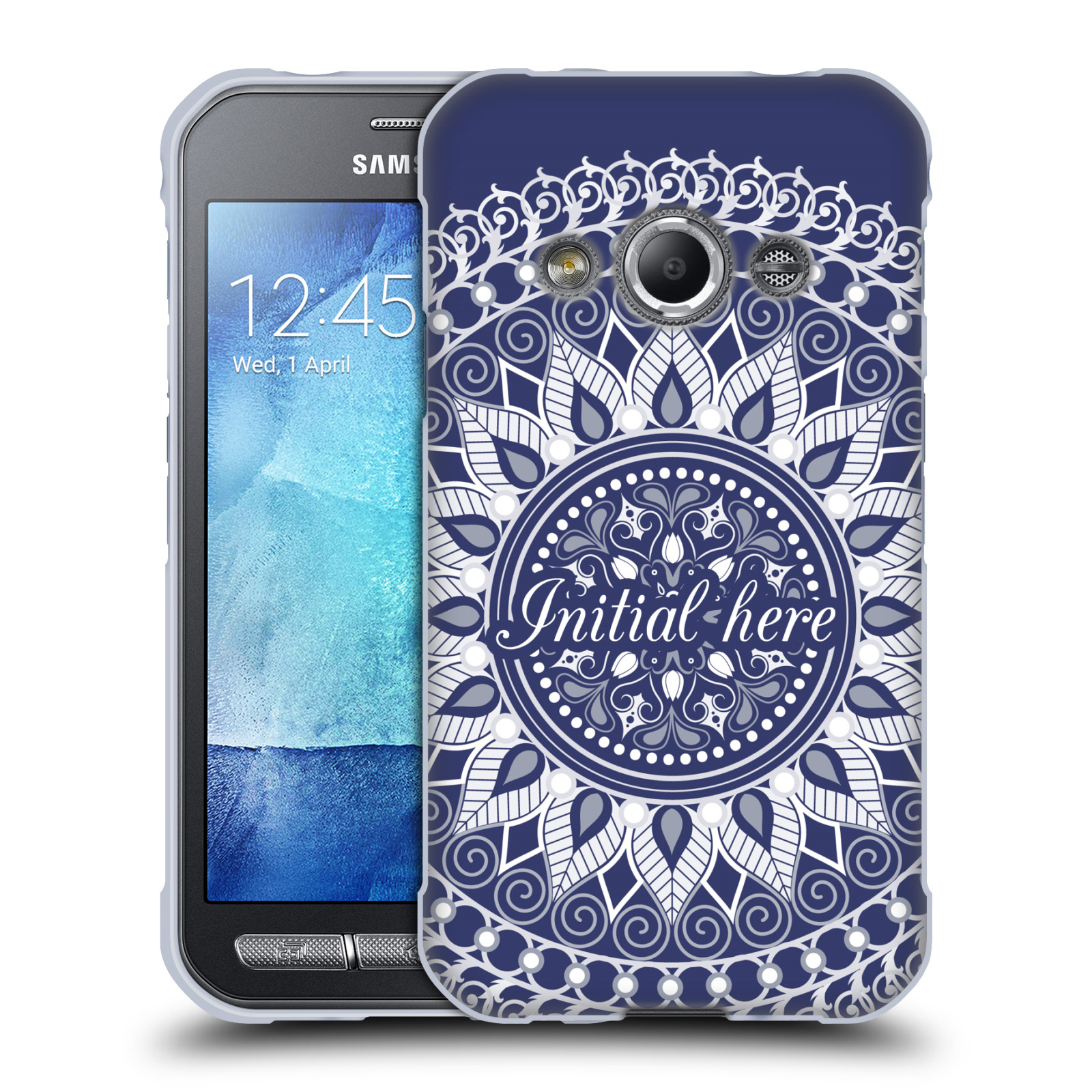CUSTOM CUSTOMIZED PERSONALIZED MANDALA SOFT GEL CASE FOR SAMSUNG PHONES 4 - Picture 8 of 10