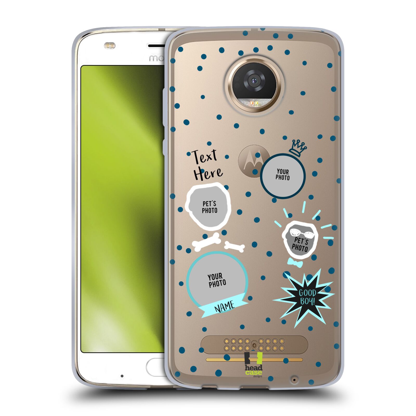 FUNDA GEL SUAVE PERSONALIZADA PERSONALIZADA PARA MASCOTAS PARA TELÉFONOS MOTOROLA 2 - Imagen 12 de 13