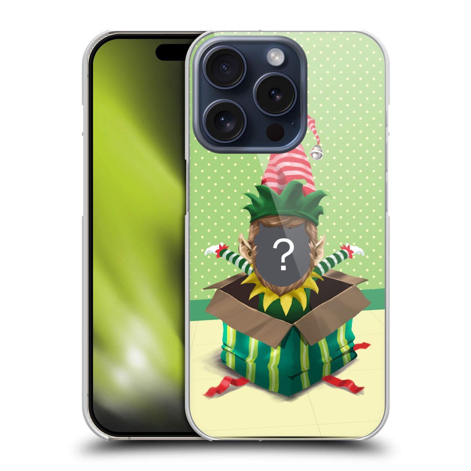CUSTOM CUSTOMISED PERSONALISED CHRISTMAS HARD BACK CASE FOR APPLE iPHONE PHONES - Picture 8 of 14