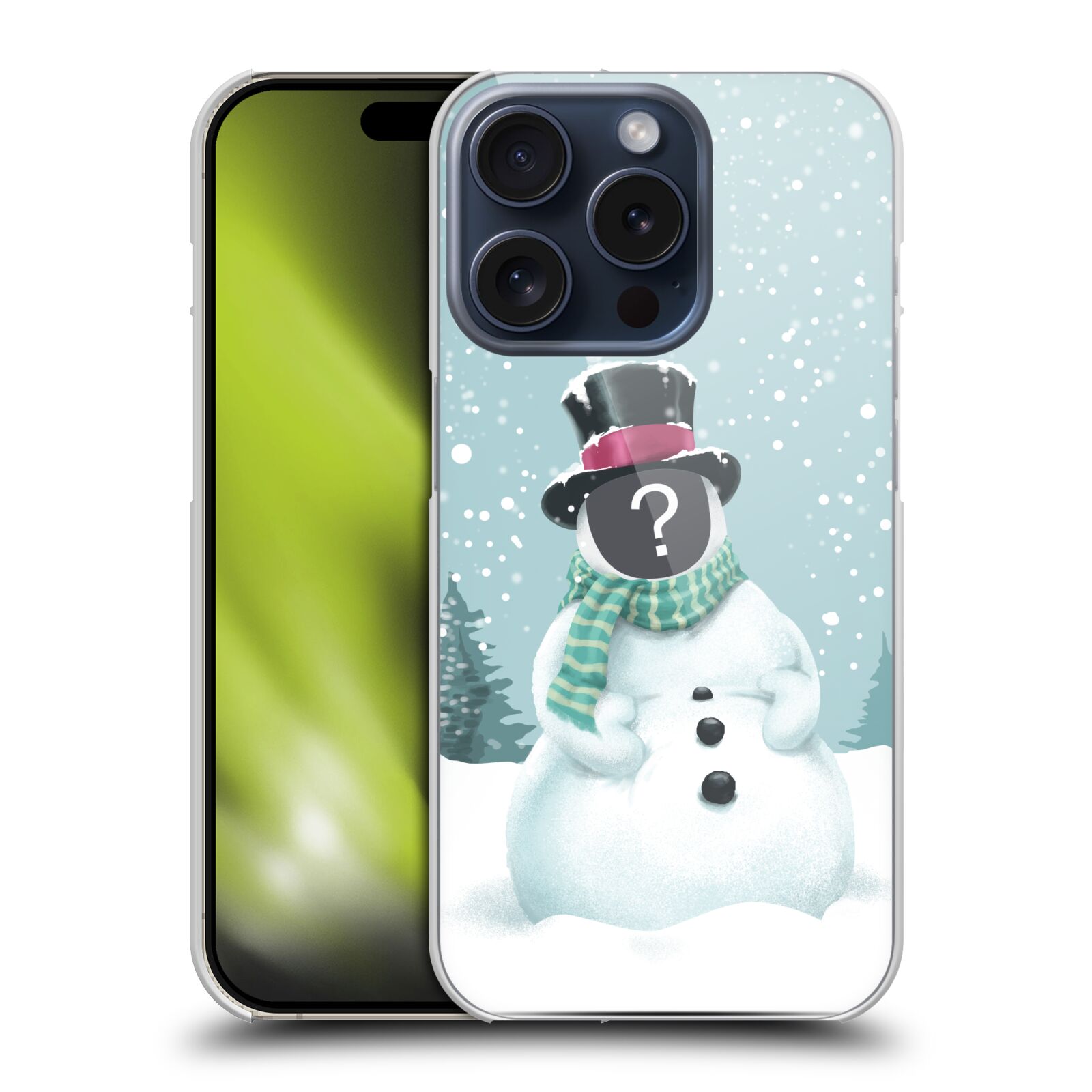 CUSTOM CUSTOMISED PERSONALISED CHRISTMAS HARD BACK CASE FOR APPLE iPHONE PHONES - Picture 14 of 14