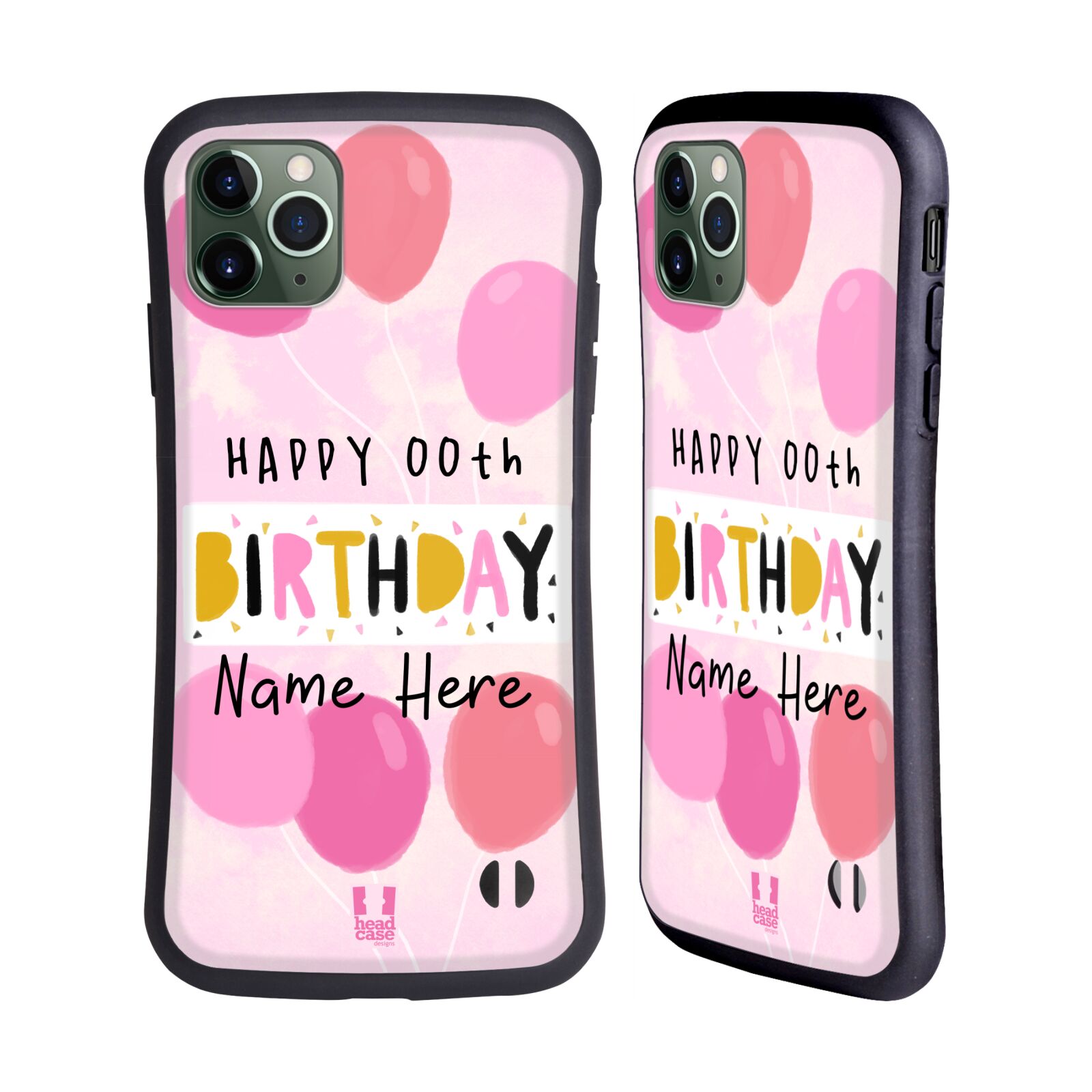 PERSONALISED BIRTHDAY CASE HYBRID CASE FOR APPLE iPHONES PHONES - Bild 8 von 11
