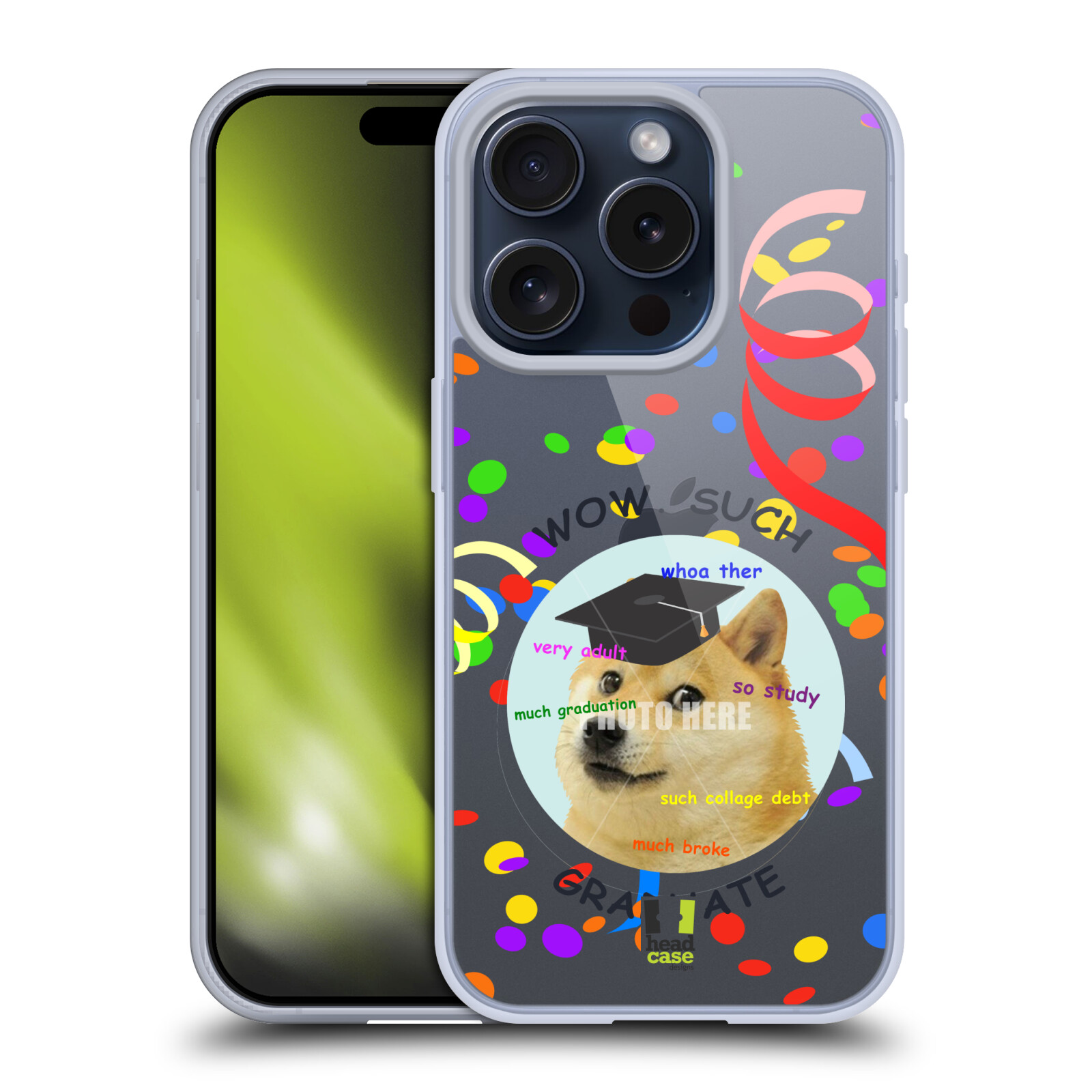 FUNDA DE GEL SUAVE PERSONALIZADA GRADUACIÓN SENTITIONS PARA TELÉFONOS APPLE iPHONE - Imagen 11 de 11