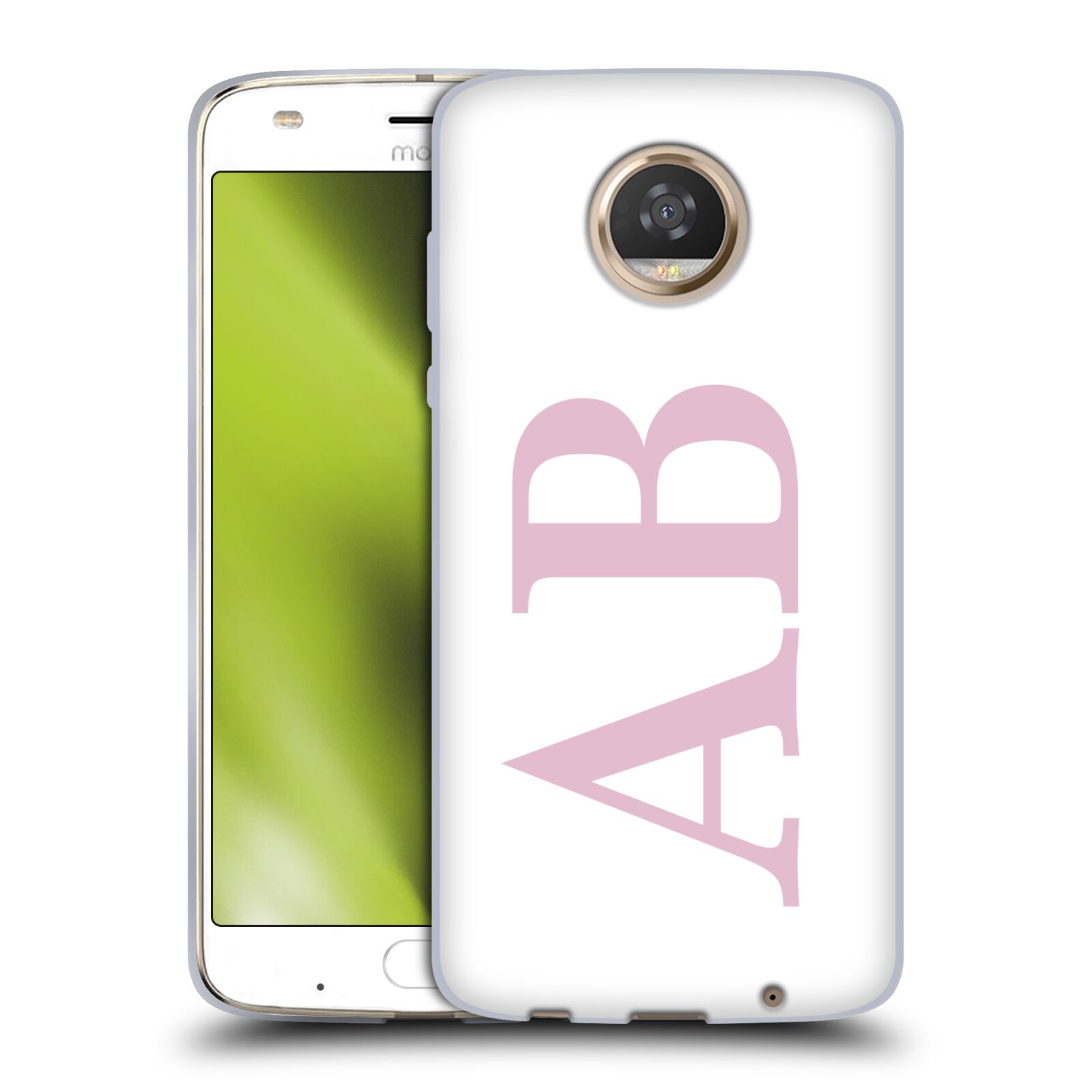CUSTOM CUSTOMISED PERSONALISED INITIALS SOFT GEL CASE FOR MOTOROLA PHONES - Picture 9 of 9
