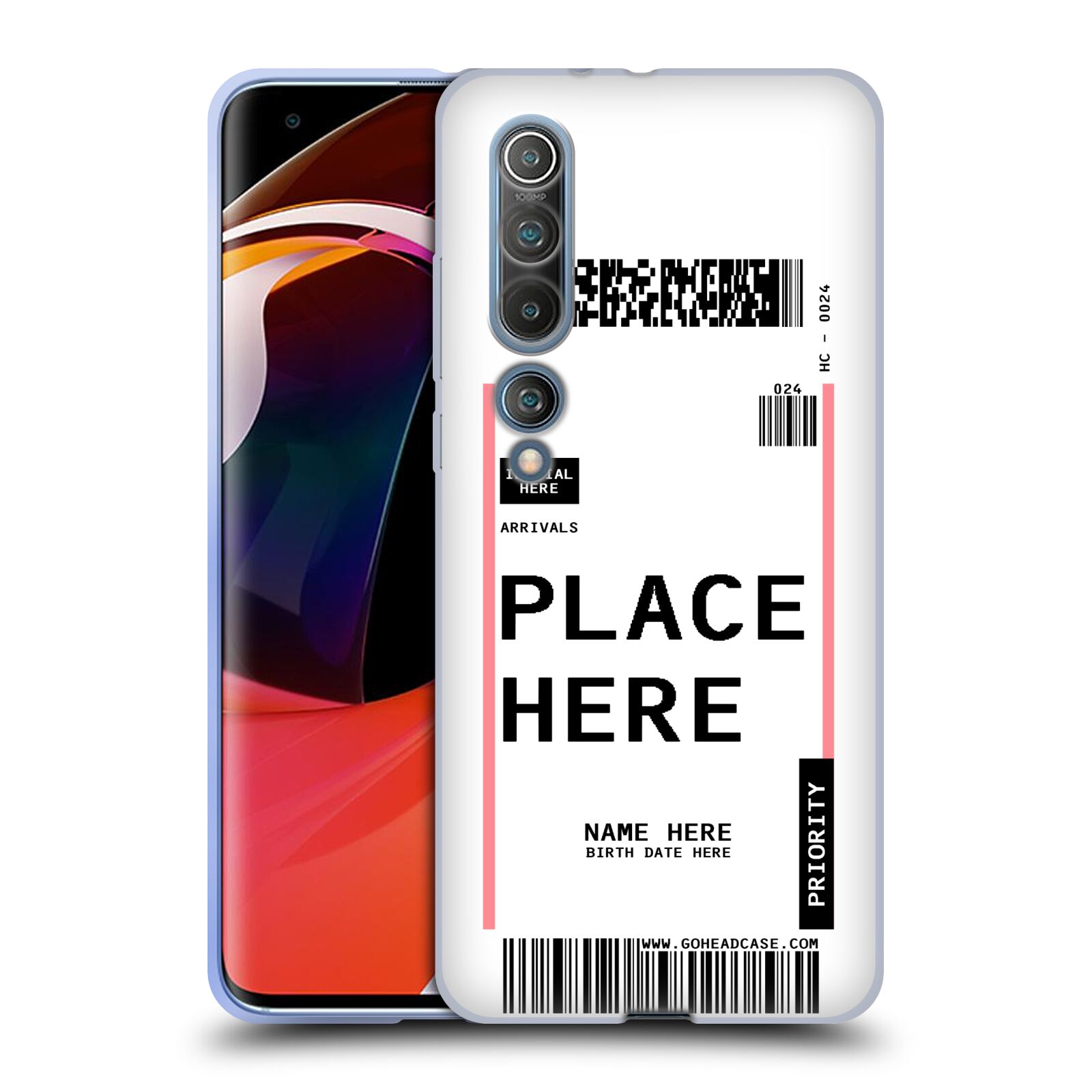 CUSTOM CUSTOMIZED PERSONALIZED LUGGAGE TAGS SOFT GEL CASE FOR XIAOMI PHONES