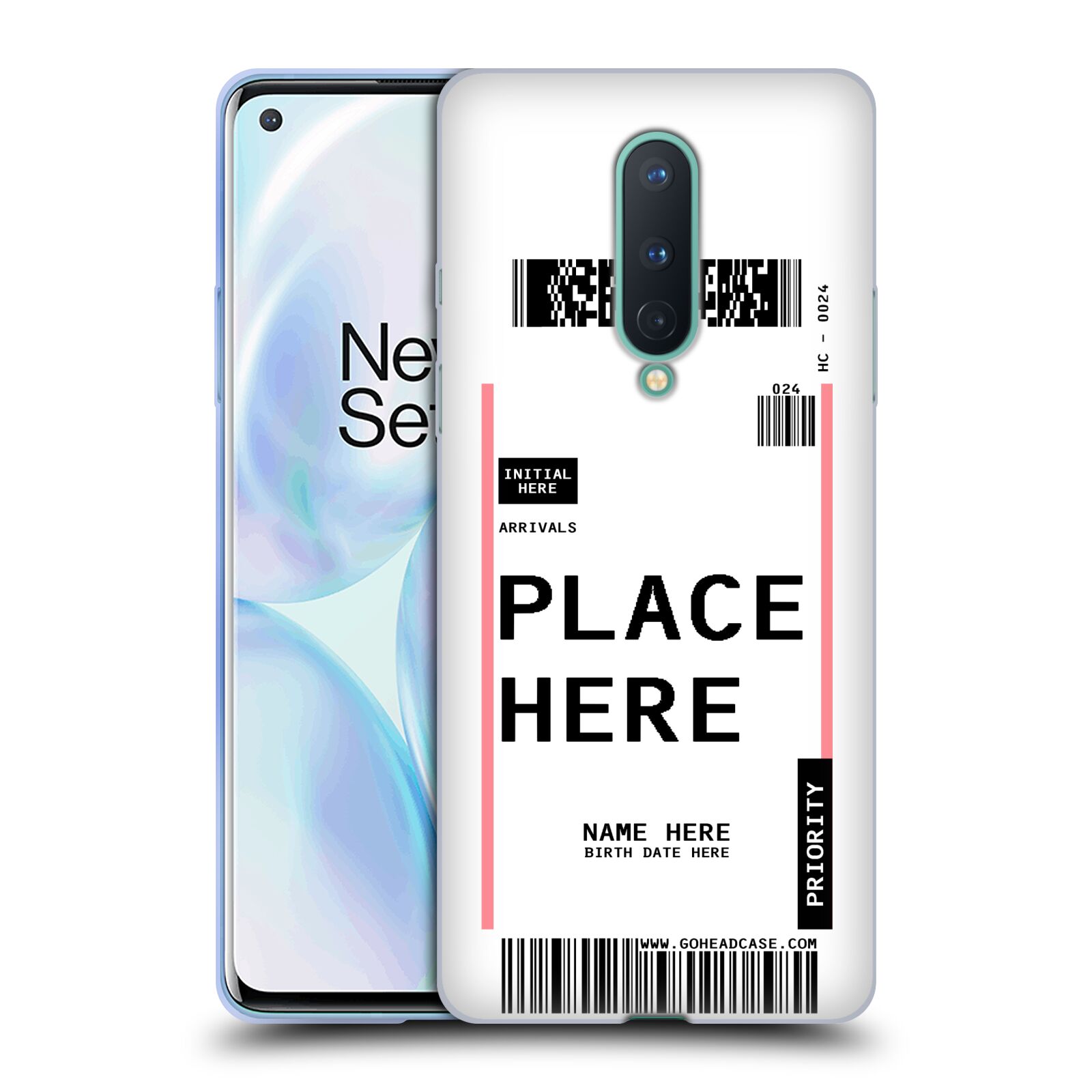 CUSTOM CUSTOMIZED PERSONALIZED LUGGAGE TAGS GEL CASE FOR GOOGLE ONEPLUS PHONES