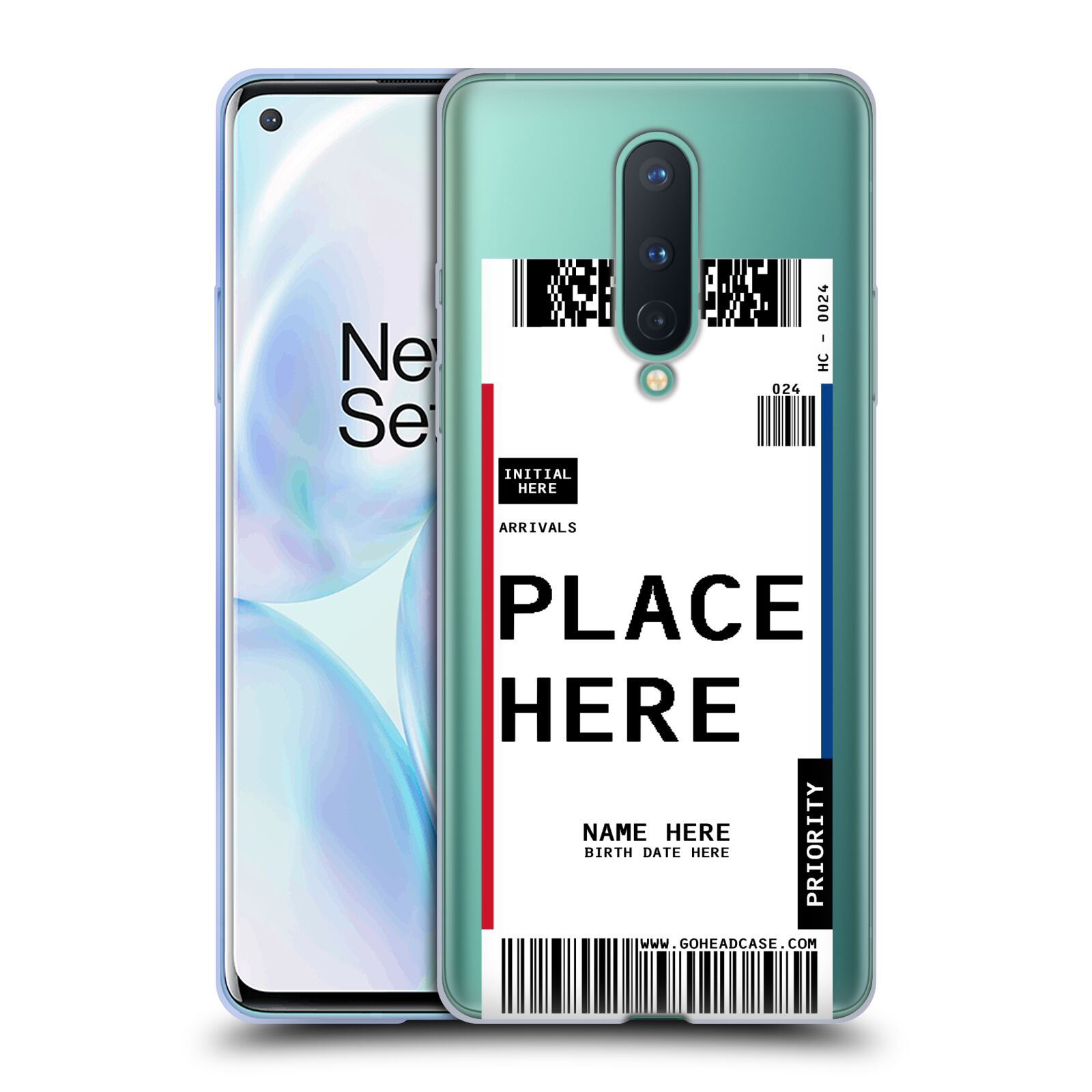 CUSTOM CUSTOMIZED PERSONALIZED LUGGAGE TAGS GEL CASE FOR GOOGLE ONEPLUS PHONES