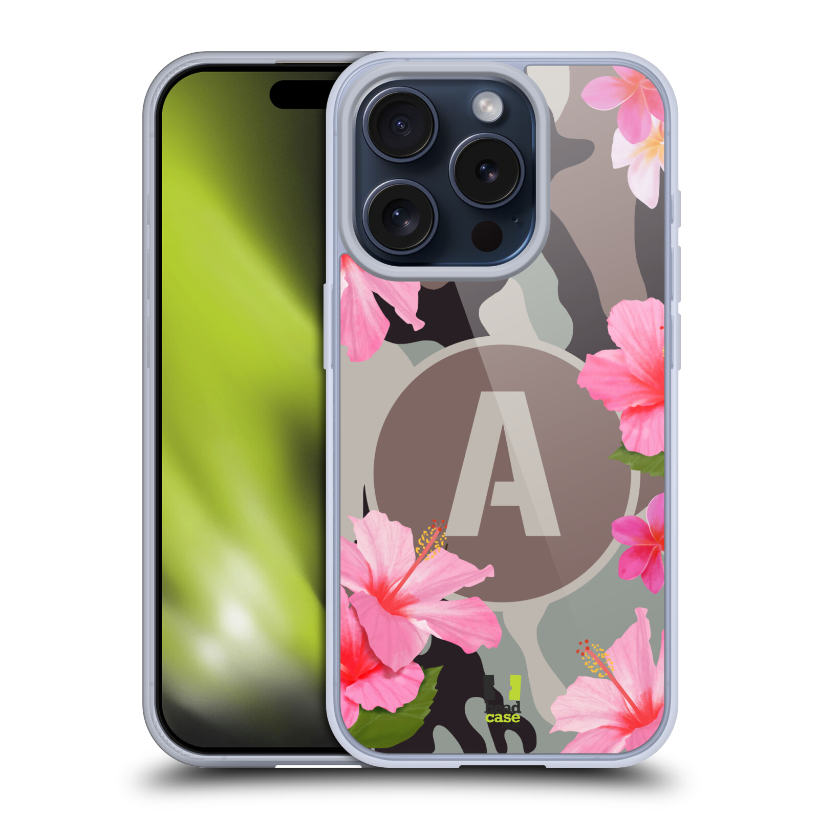 CUSTOM CUSTOMISED PERSONALISED TRENDY MONOGRAMS GEL CASE FOR APPLE iPHONE PHONES - Picture 8 of 13