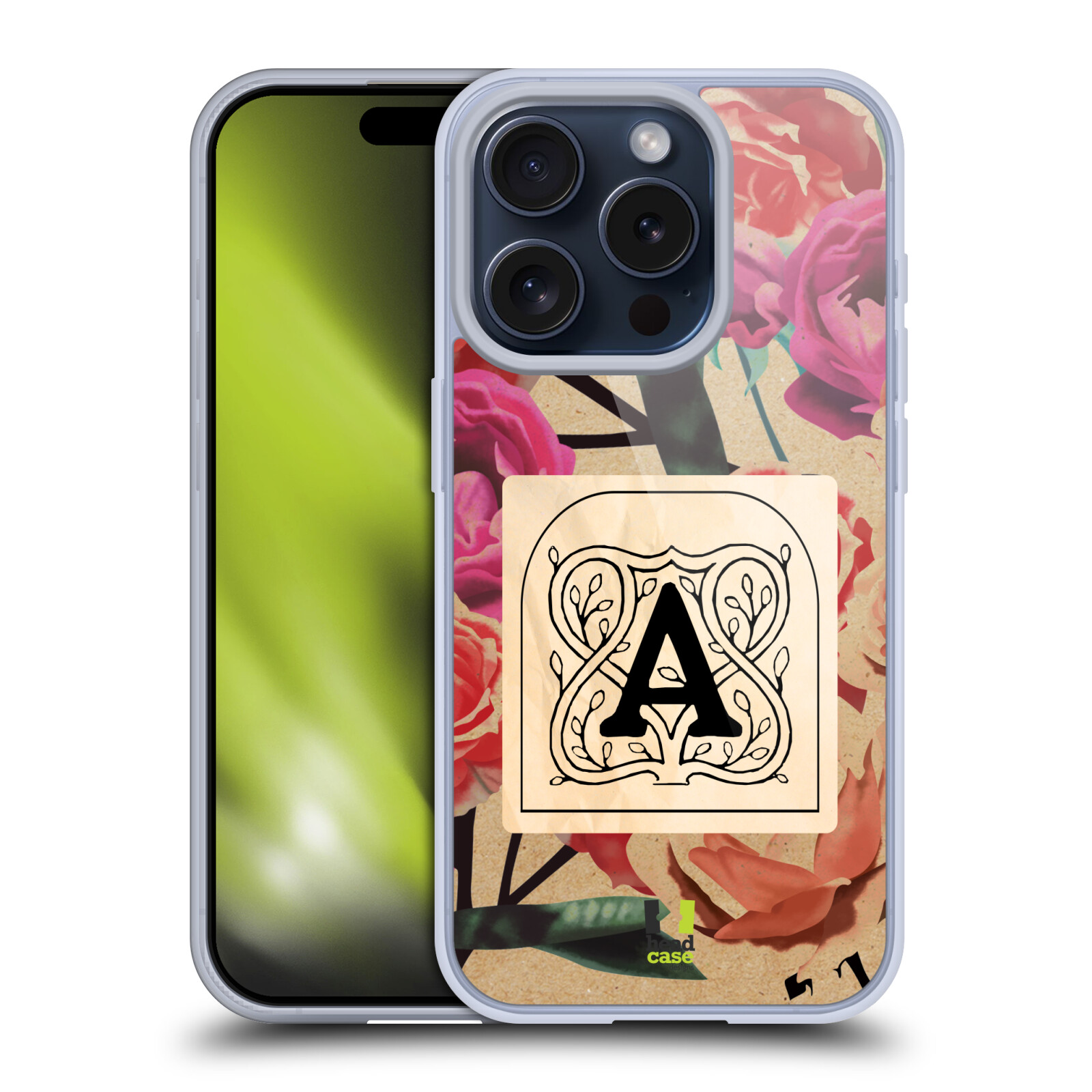 CUSTOM CUSTOMISED PERSONALISED TRENDY MONOGRAMS GEL CASE FOR APPLE iPHONE PHONES - Picture 13 of 13