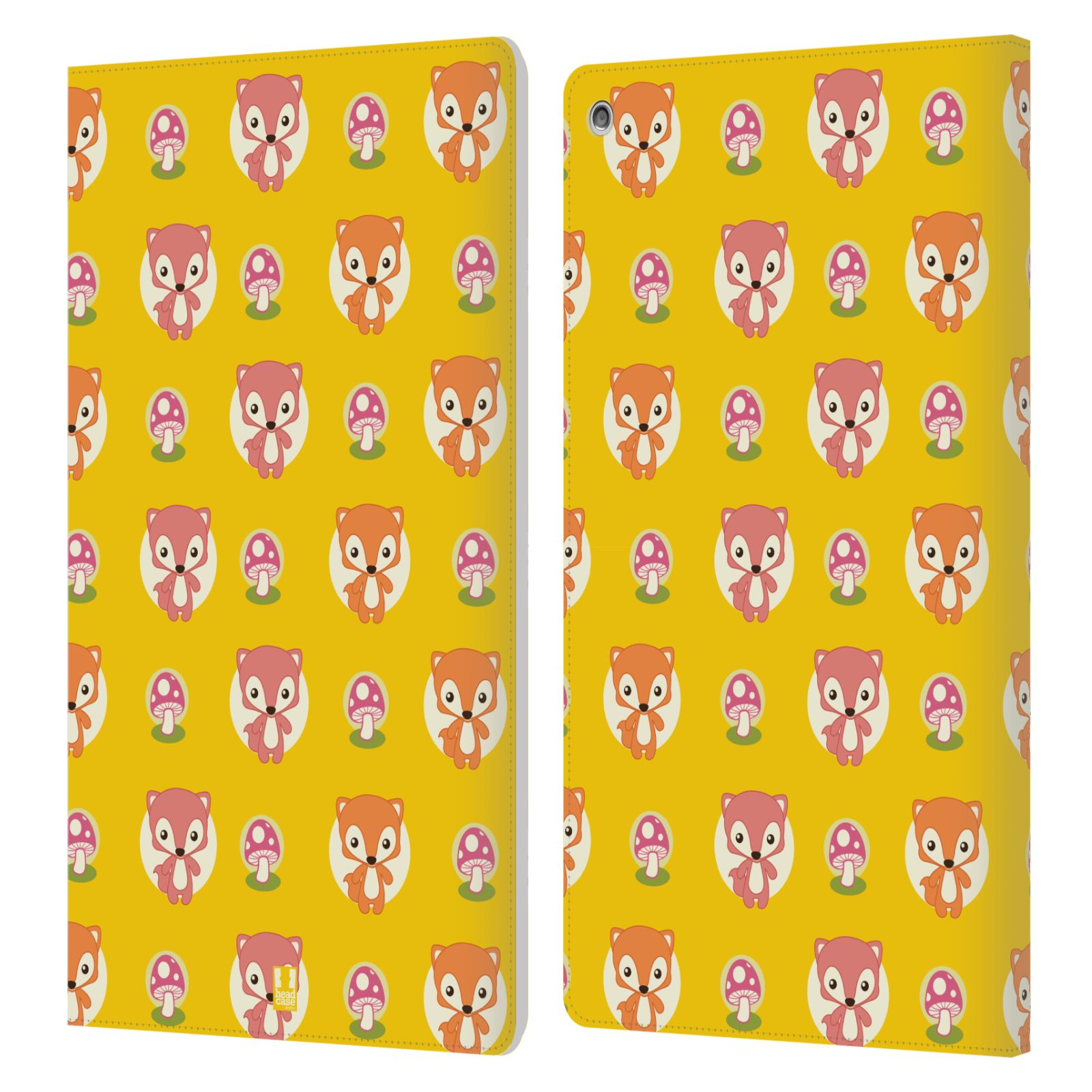 FUNDA BILLETERA HEAD CASE DESIGNS CON DIBUJO DE ANIMALES LINDOS PARA AMAZON FIRE - Imagen 8 de 11