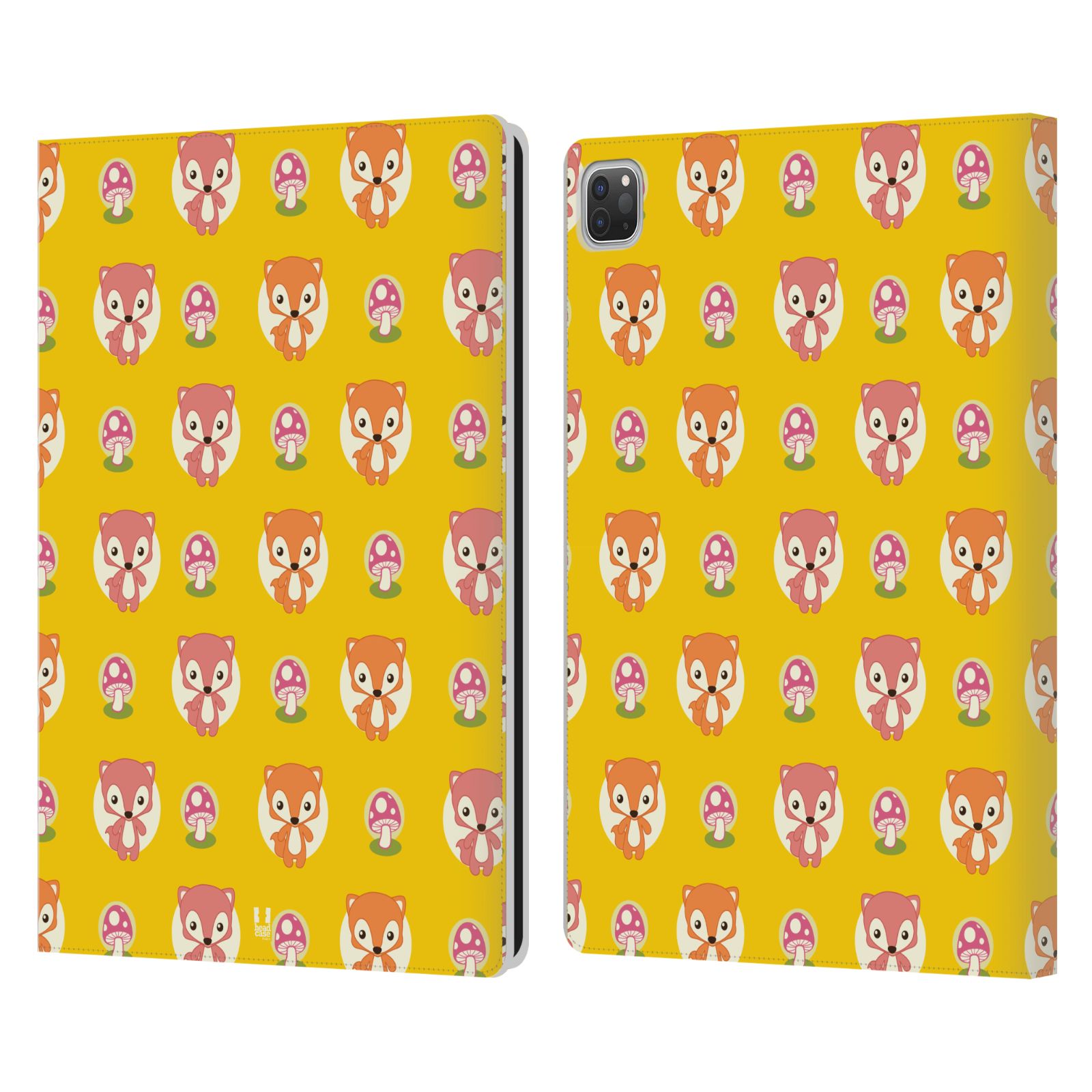 HEAD CASE DESIGNS CUTIE ANIMAL PATTERNS LEATHER BOOK CASE FOR APPLE iPAD - Picture 8 of 11