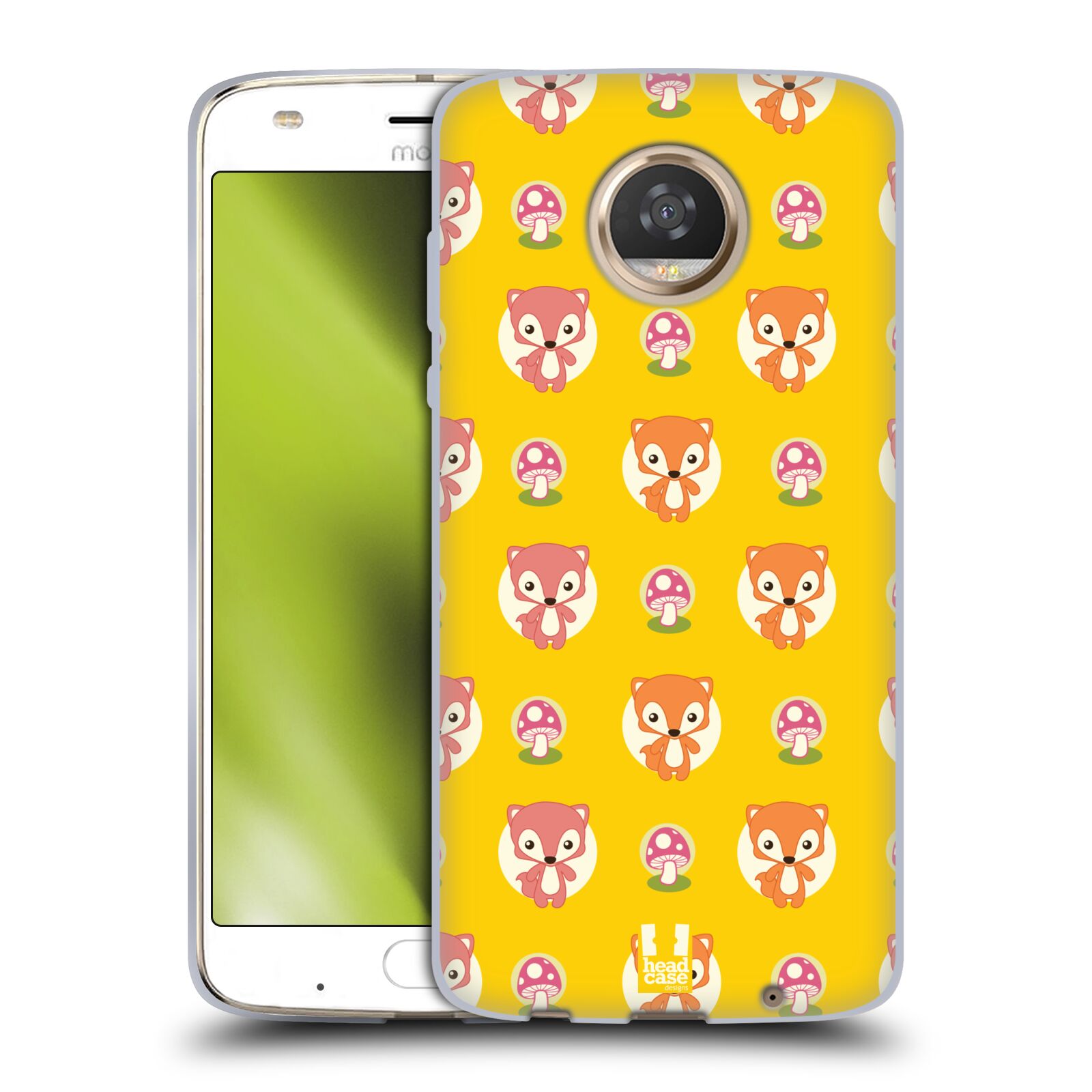 HEAD CASE DESIGNS CUTIE ANIMAL PATTERNS GEL CASE & WALLPAPER FOR MOTOROLA PHONES - Picture 9 of 12