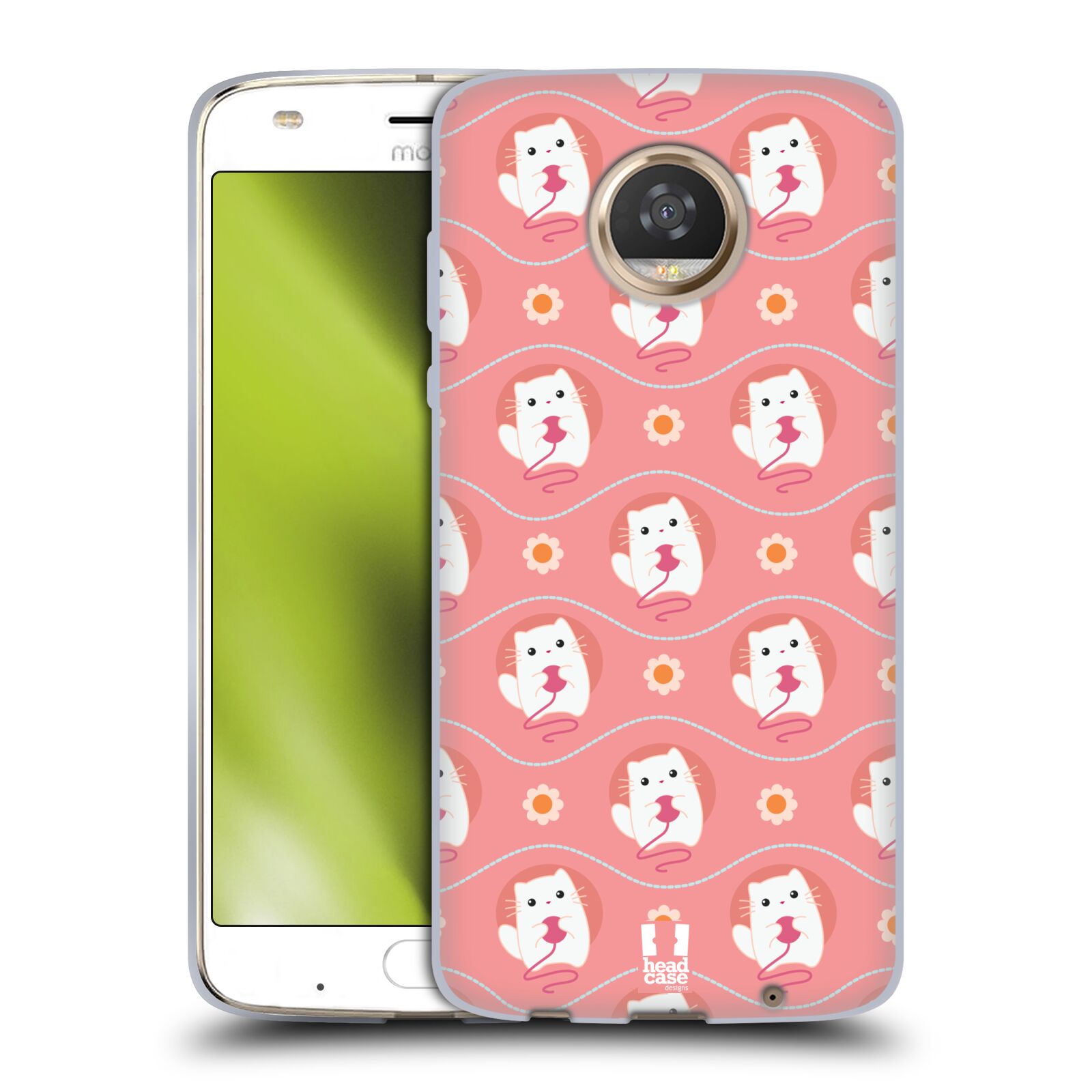 HEAD CASE DESIGNS CUTIE ANIMAL PATTERNS GEL CASE & WALLPAPER FOR MOTOROLA PHONES - Picture 10 of 12