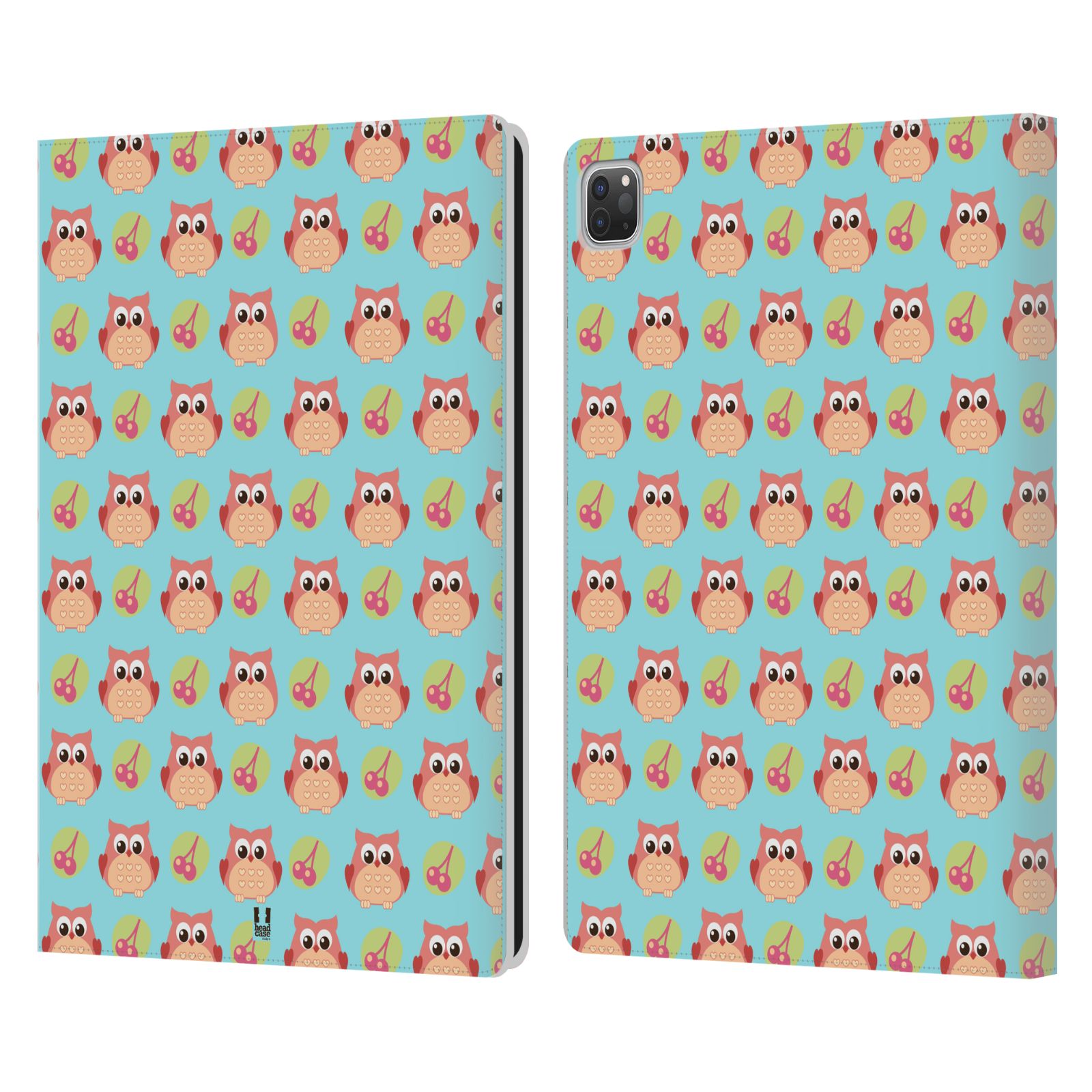 HEAD CASE DESIGNS CUTIE ANIMAL PATTERNS LEATHER BOOK CASE FOR APPLE iPAD - Picture 10 of 11
