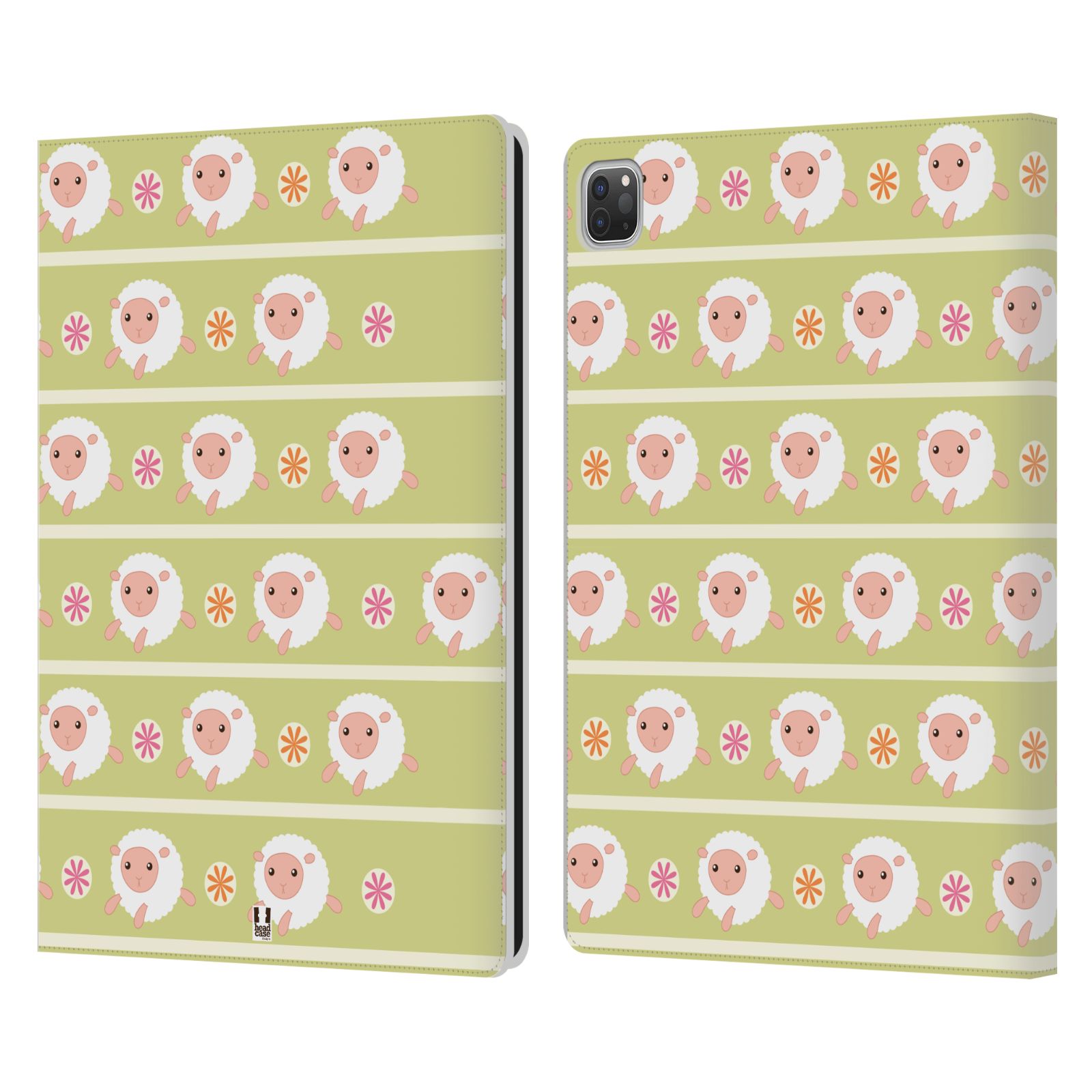 HEAD CASE DESIGNS CUTIE ANIMAL PATTERNS LEATHER BOOK CASE FOR APPLE iPAD - Picture 11 of 11