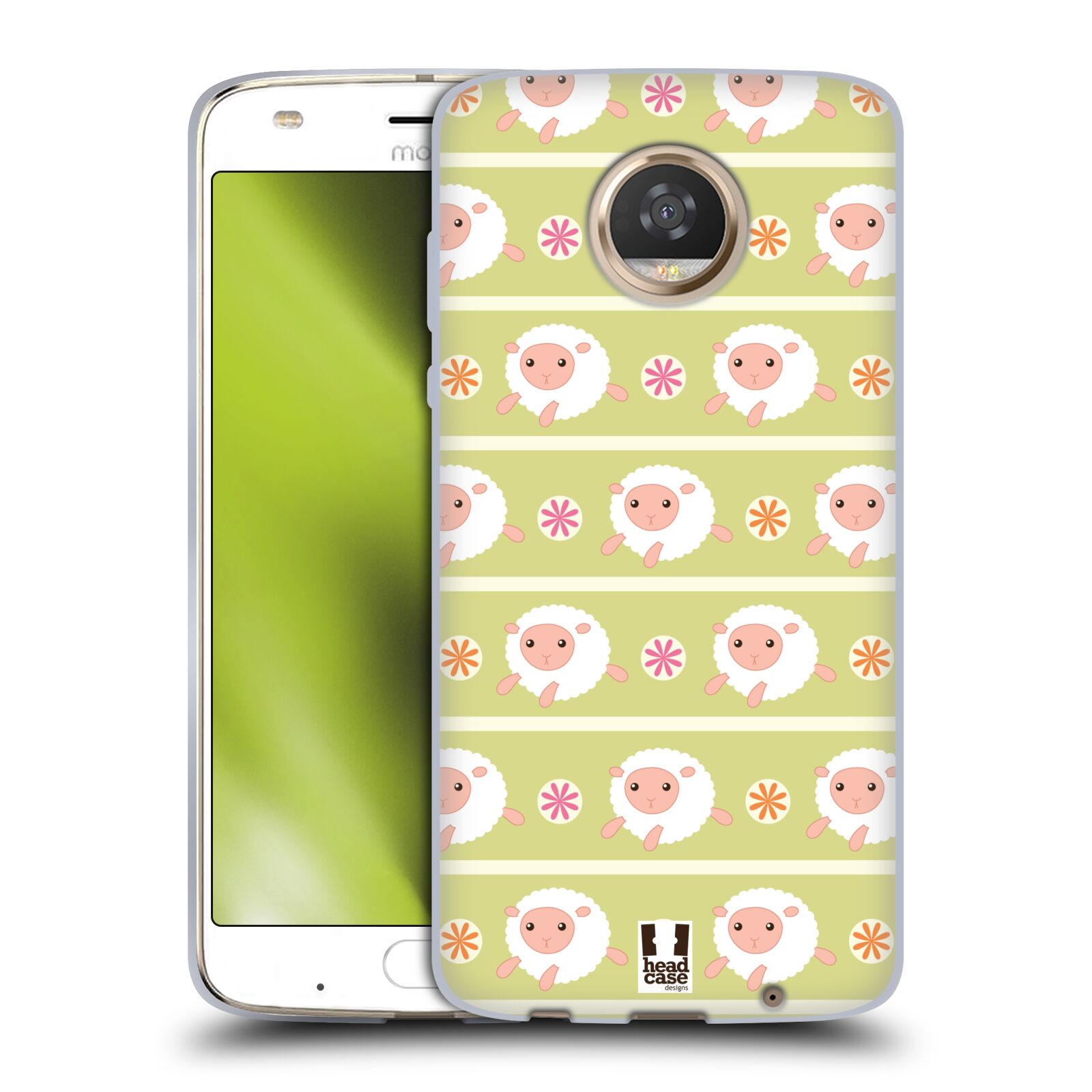 HEAD CASE DESIGNS CUTIE ANIMAL PATTERNS GEL CASE & WALLPAPER FOR MOTOROLA PHONES - Picture 12 of 12