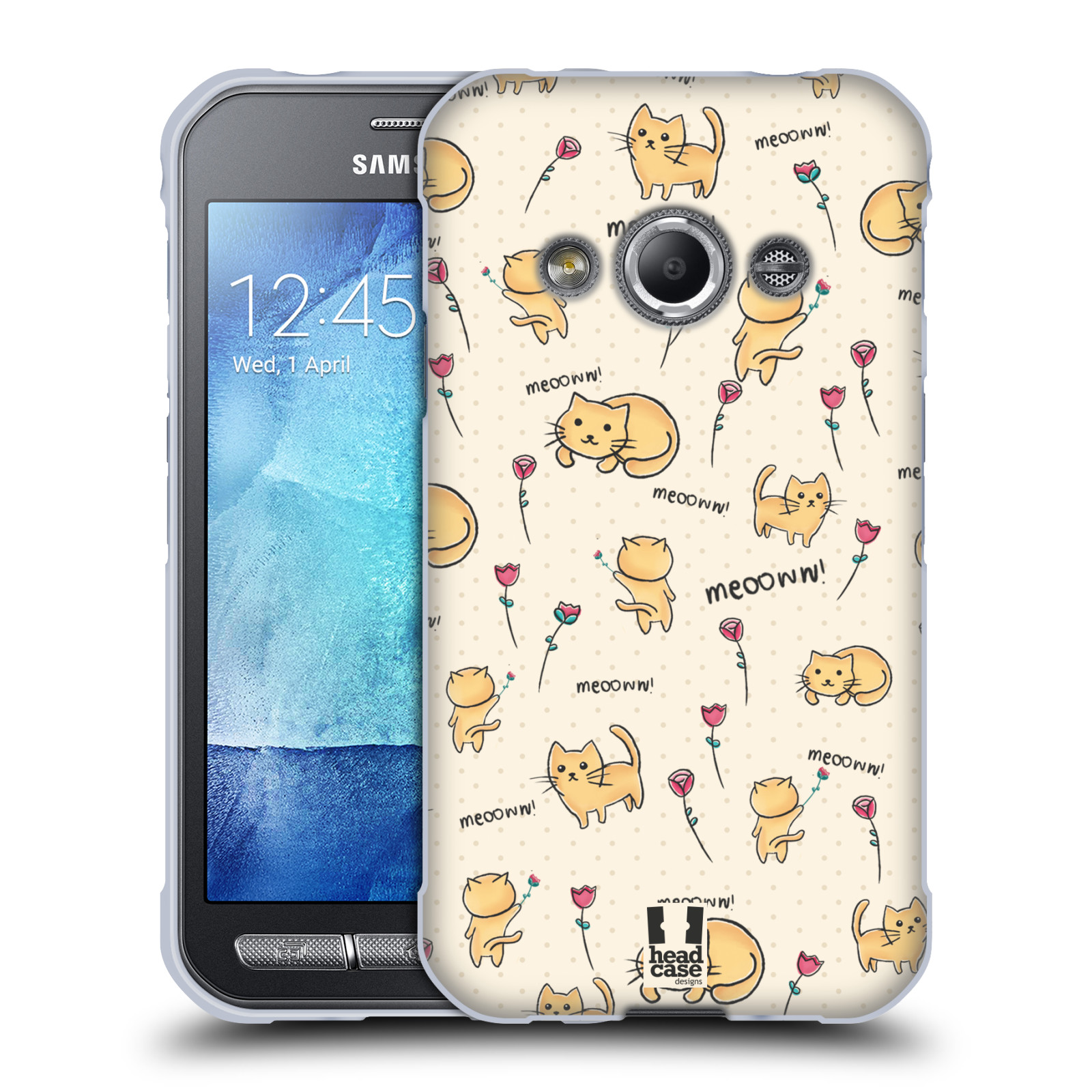 HEAD CASE DESIGNS CUTESY DOODLES SOFT GEL CASE FOR SAMSUNG PHONES 4 - Picture 8 of 11