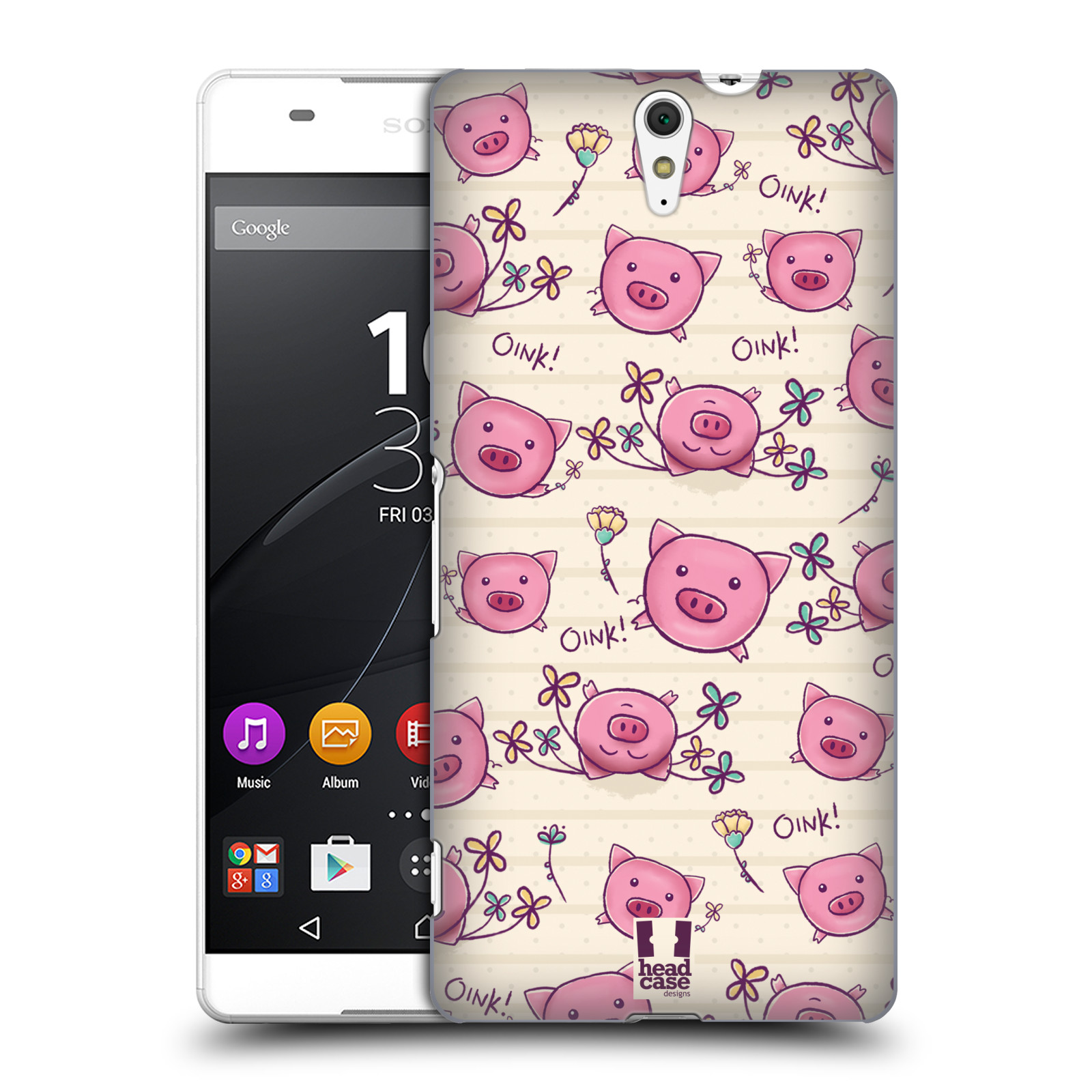 HEAD CASE DESIGNS CUTESY DOODLES HARD BACK CASE & WALLPAPER FOR SONY PHONES 2 - Picture 11 of 12