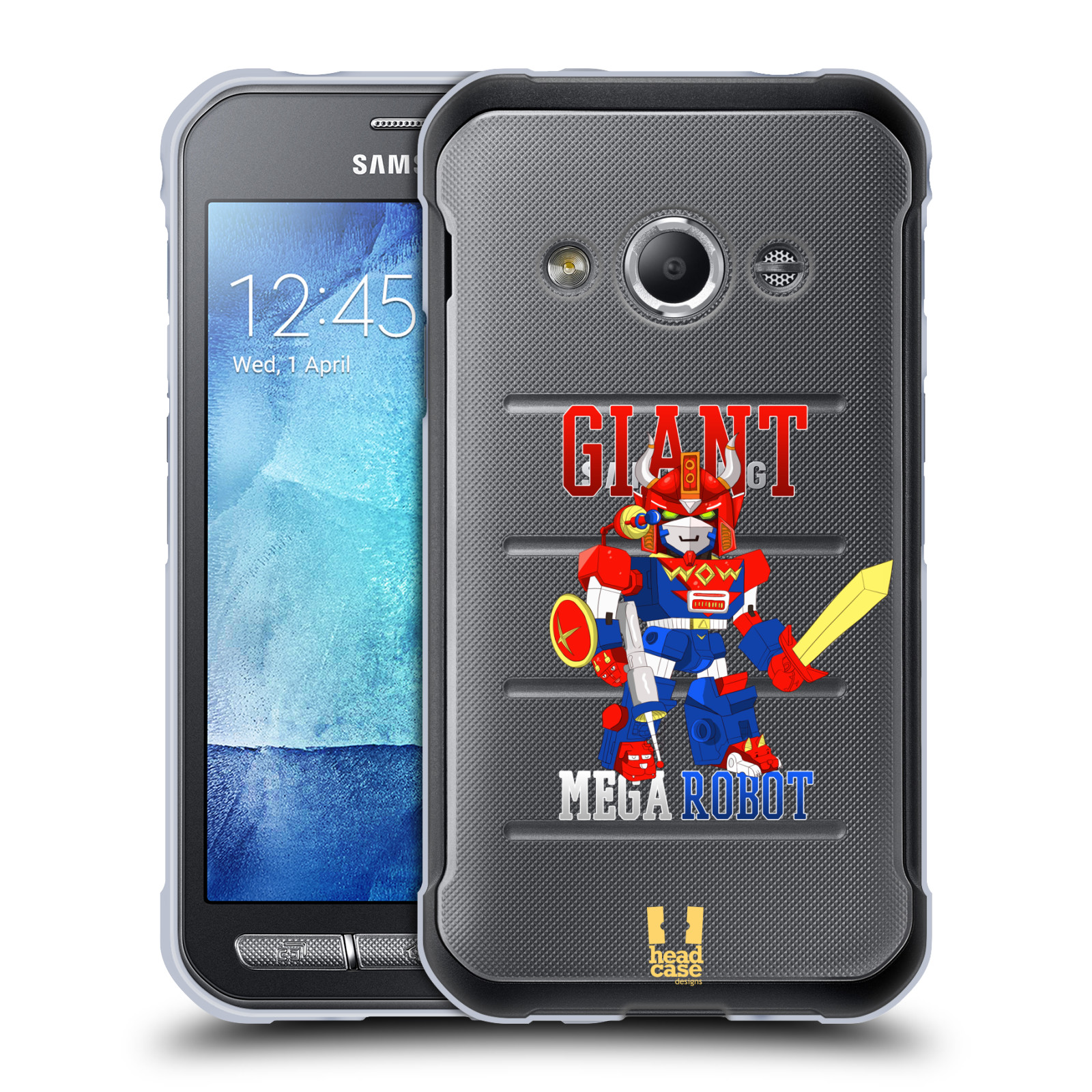 HEAD CASE DESIGNS CUTE GIANT ROBOTS SOFT GEL CASE FOR SAMSUNG PHONES 4 - Picture 8 of 11