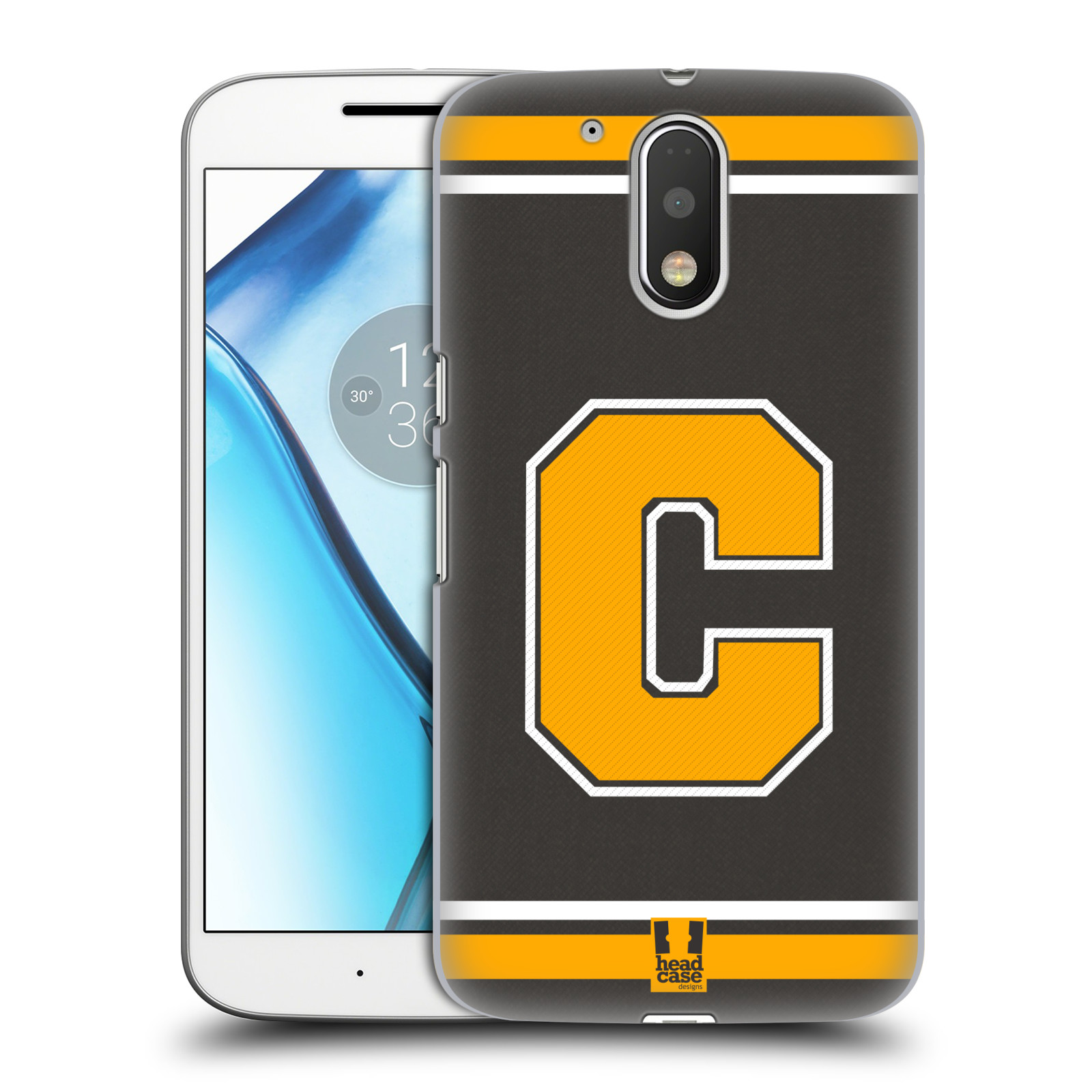 head case designs college varsity hard back case for motorola