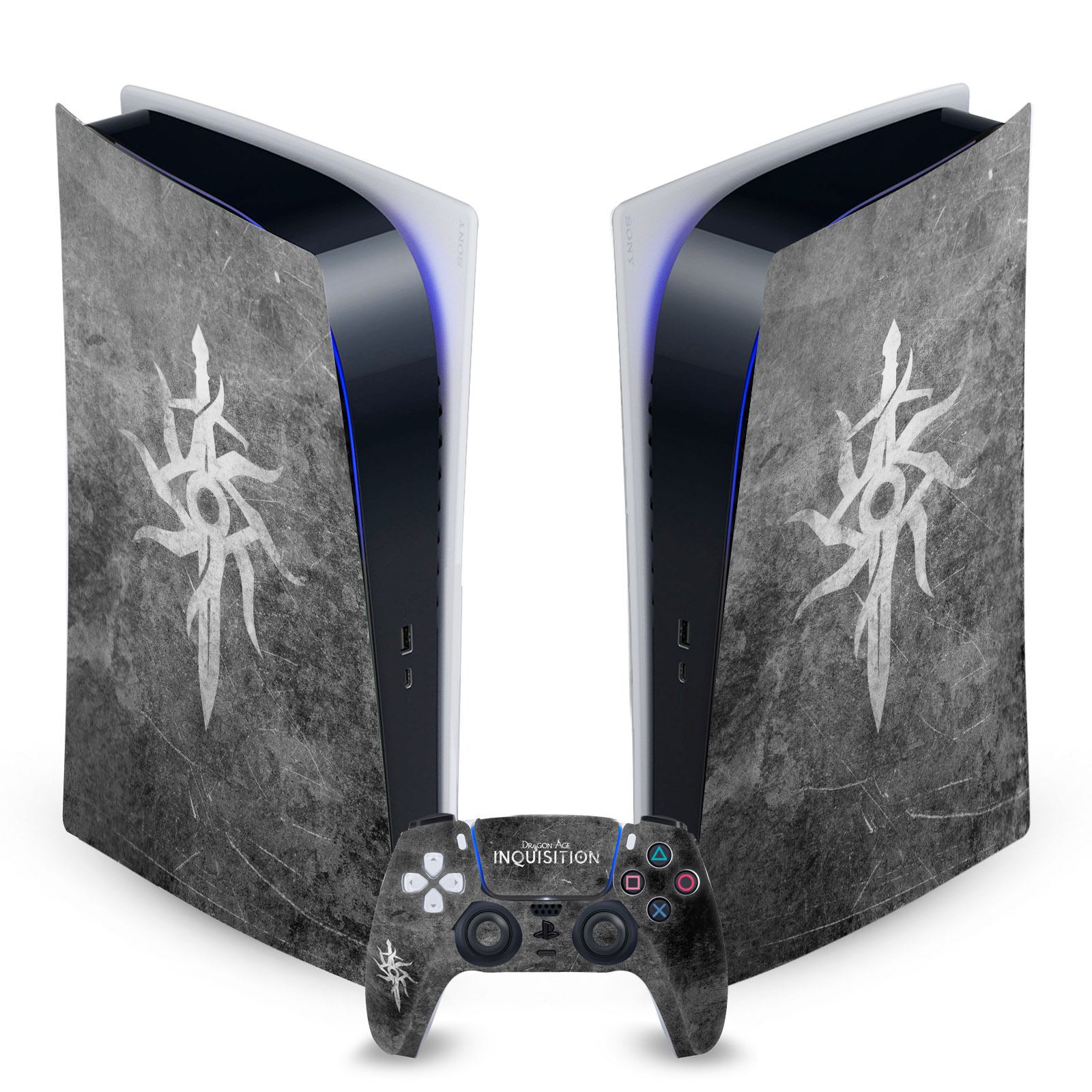 DRAGON AGE INQUISITION GRAPHICS VINYL SKIN FOR SONY PS5 DIGITAL EDITION BUNDLE