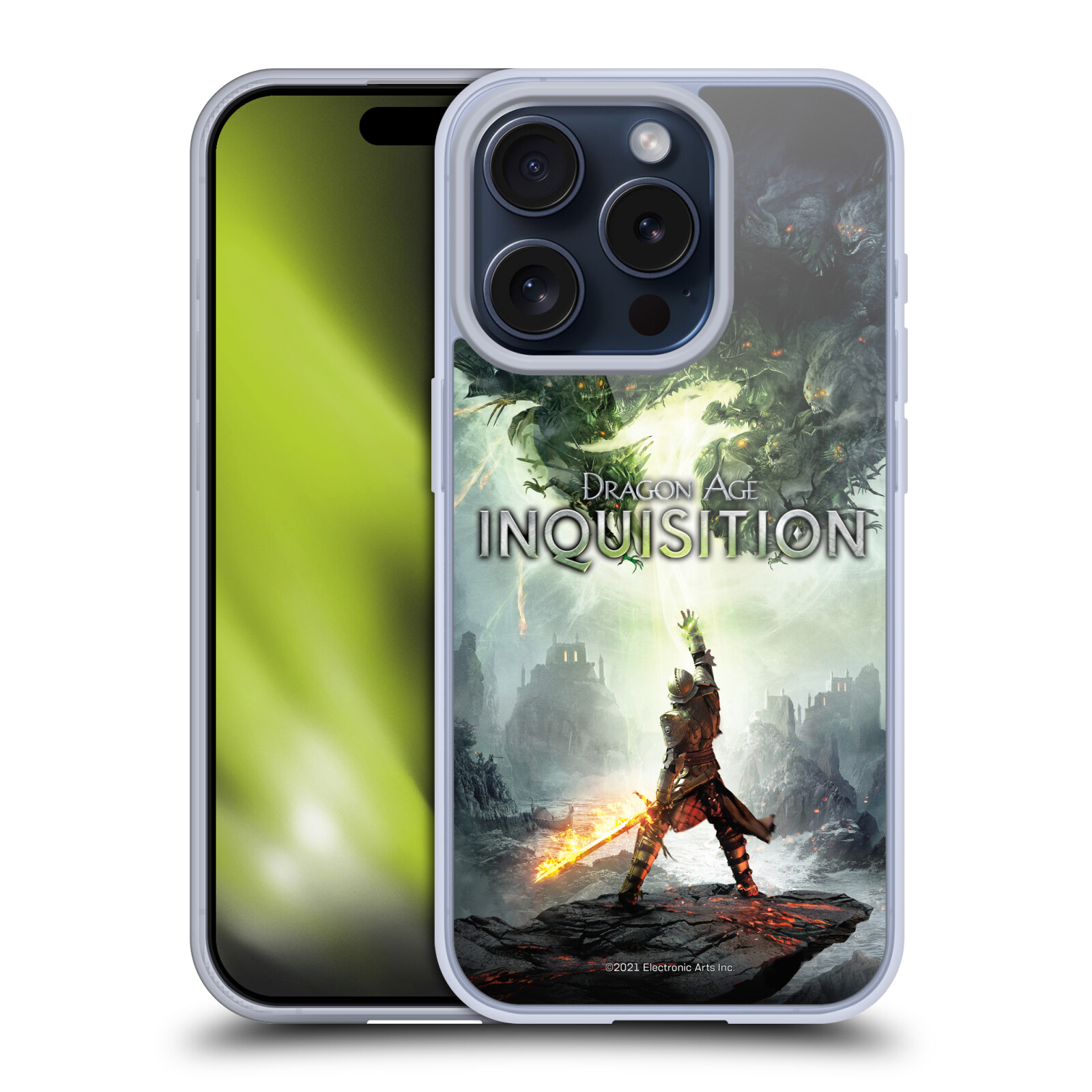EA BIOWARE DRAGON AGE INQUISITION GRAPHICS SOFT GEL CASE FOR APPLE iPHONE PHONES - Picture 11 of 11