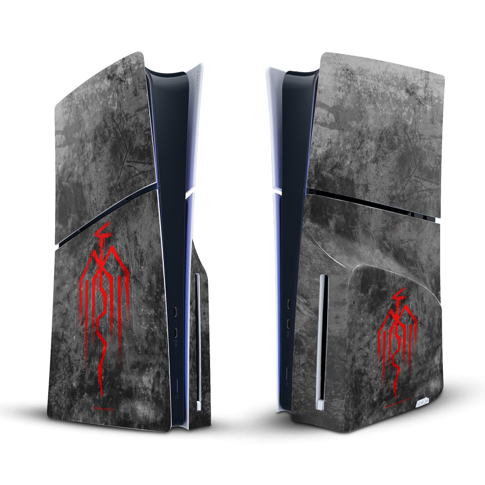 EA BIOWARE DRAGON AGE HERALDRY VINYL SKIN DECAL FOR SONY PS5 SLIM DISC CONSOLE