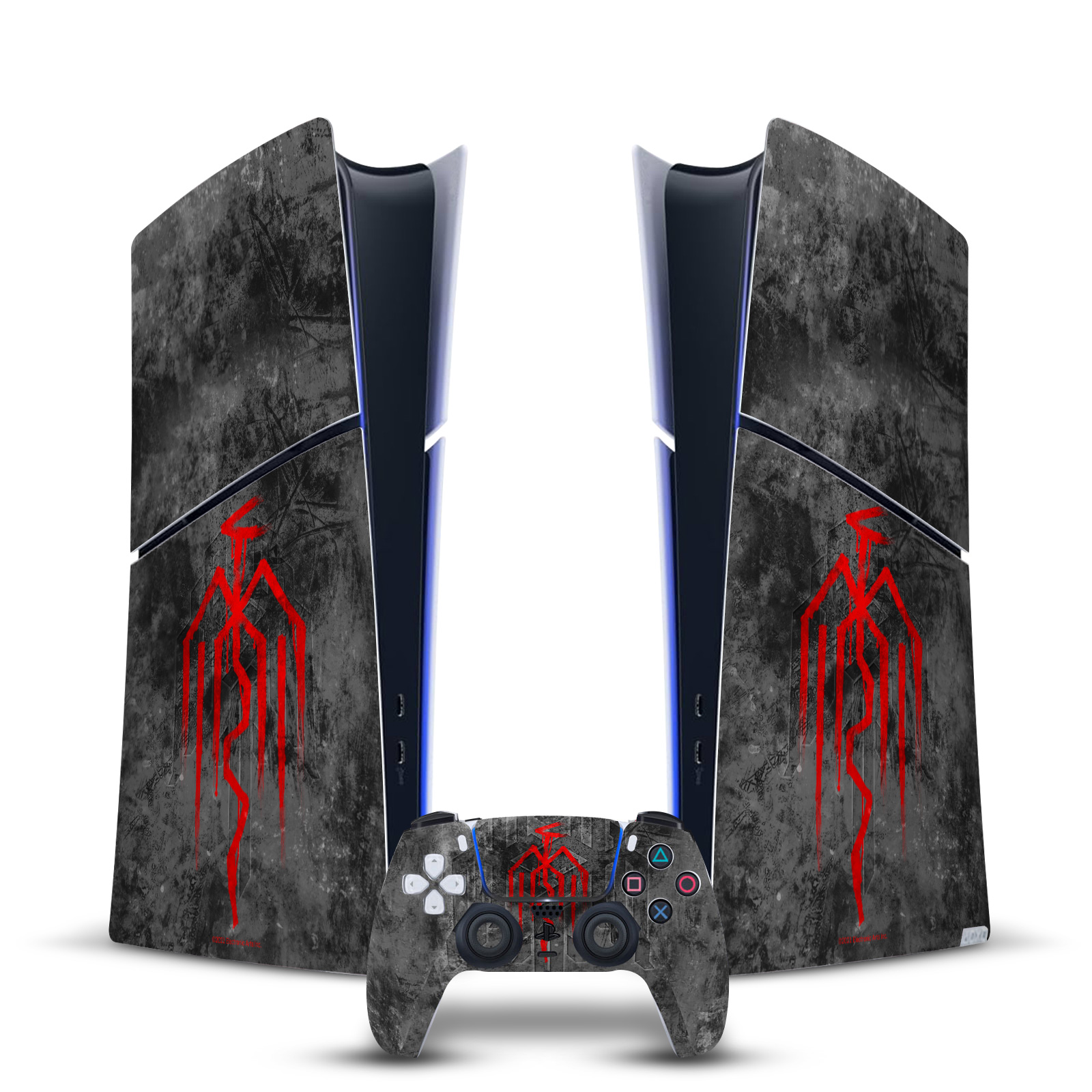 EA BIOWARE DRAGON AGE HERALDRY VINYL SKIN FOR PS5 SLIM DIGITAL EDITION BUNDLE