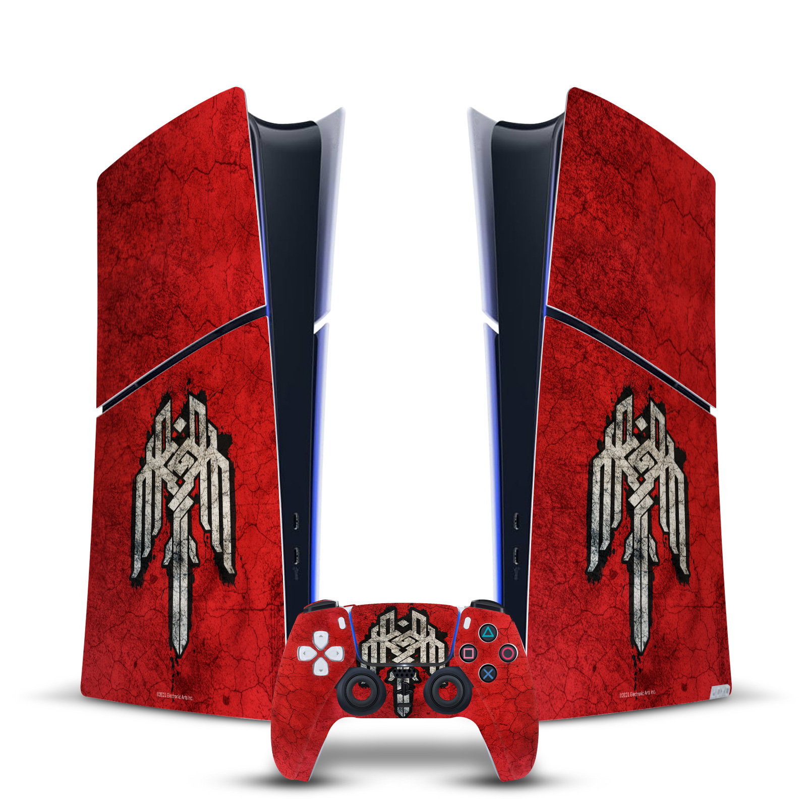 EA BIOWARE DRAGON AGE HERALDRY VINYL SKIN FOR PS5 SLIM DIGITAL EDITION BUNDLE