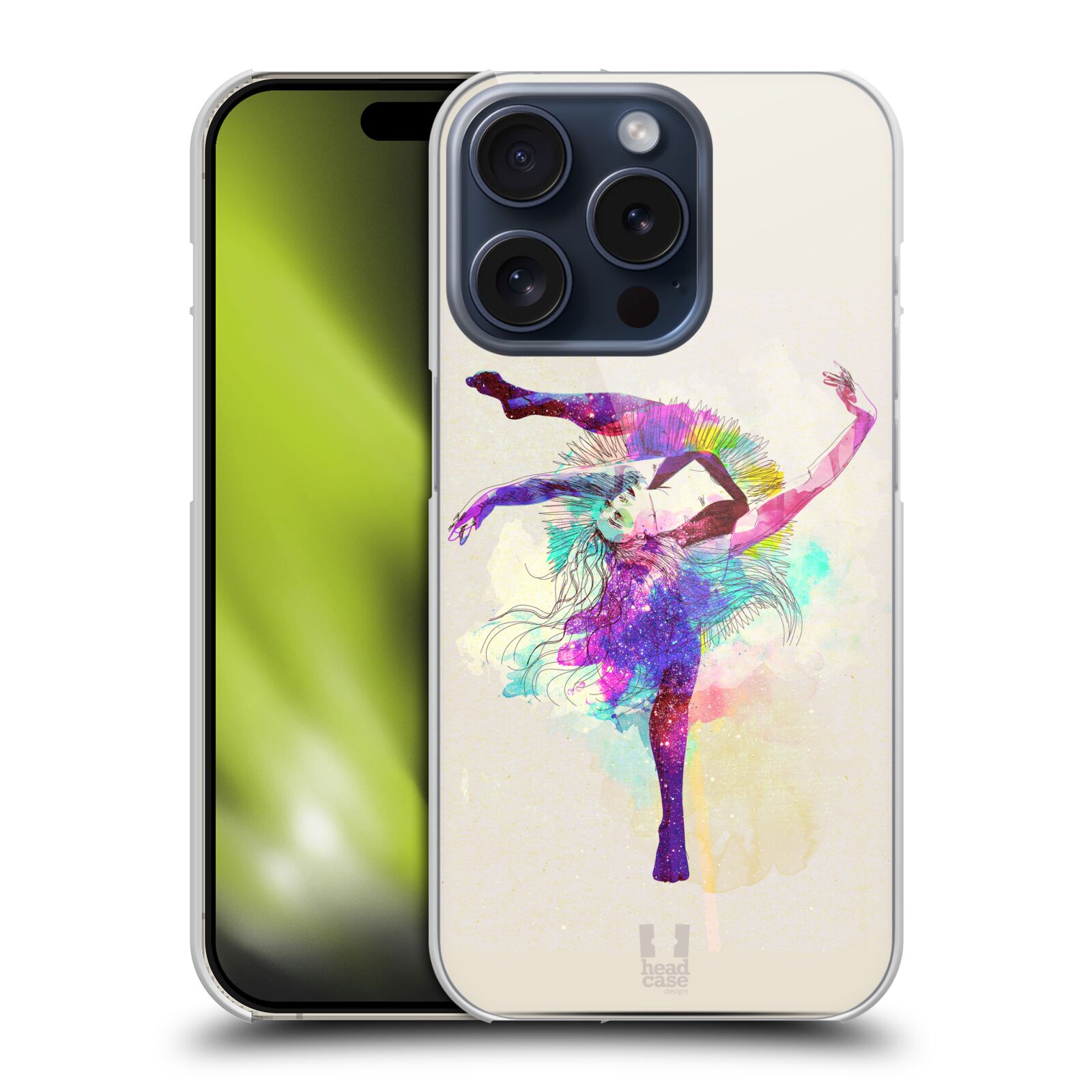 HEAD CASE DESIGNS DANCE SPLASH HARD BACK CASE FOR APPLE iPHONE PHONES - Picture 8 of 11