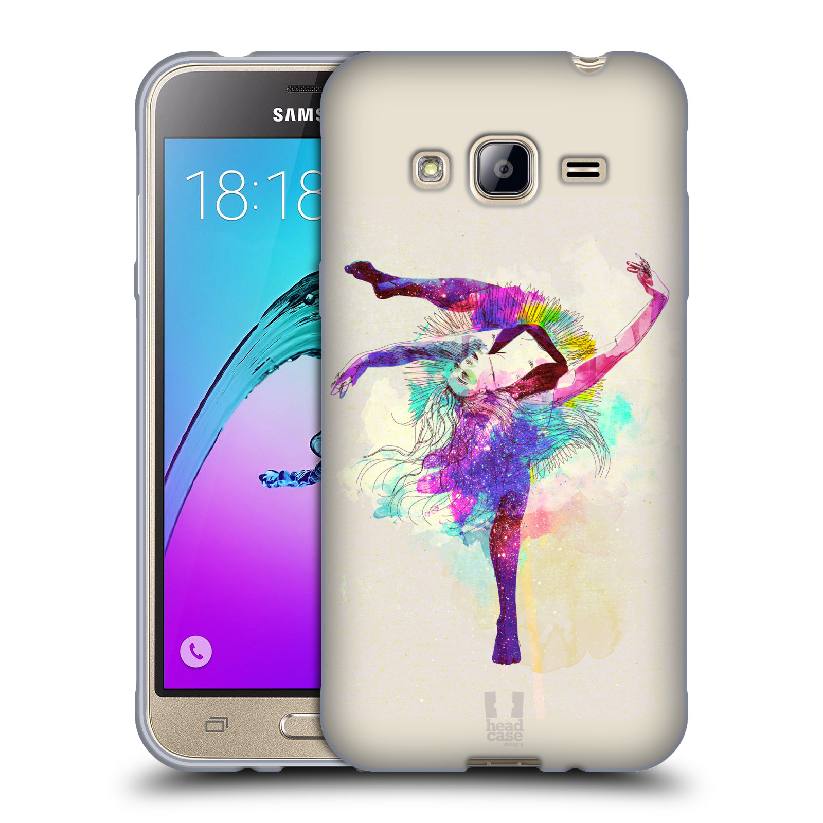 HEAD CASE DESIGNS DANCE SPLASH-SOFT-GEL-SCHUTZHÜLLE FÜR SAMSUNG HANDYS 3 - Bild 8 von 11