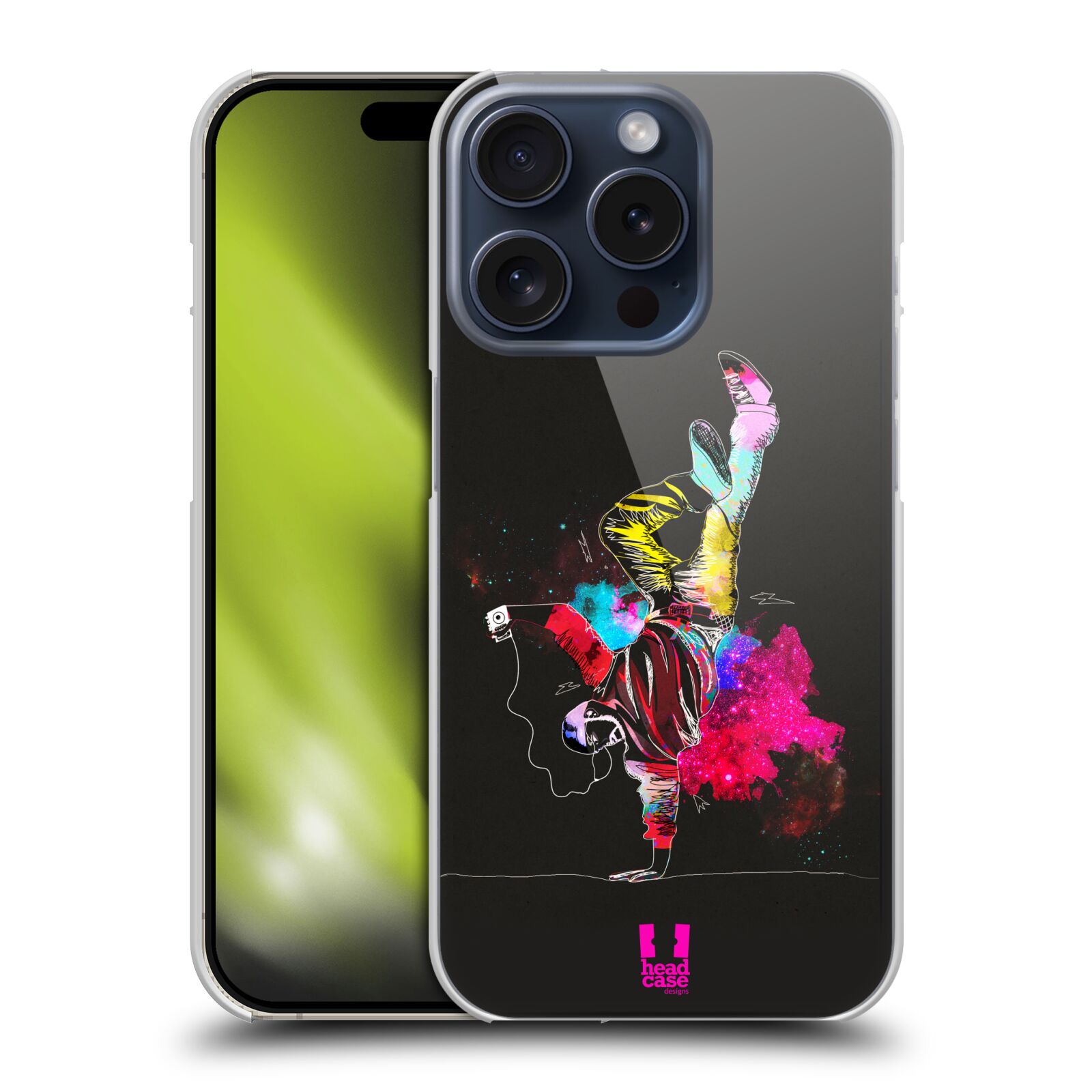 HEAD CASE DESIGNS DANCE SPLASH HARD BACK CASE FOR APPLE iPHONE PHONES - Picture 9 of 11