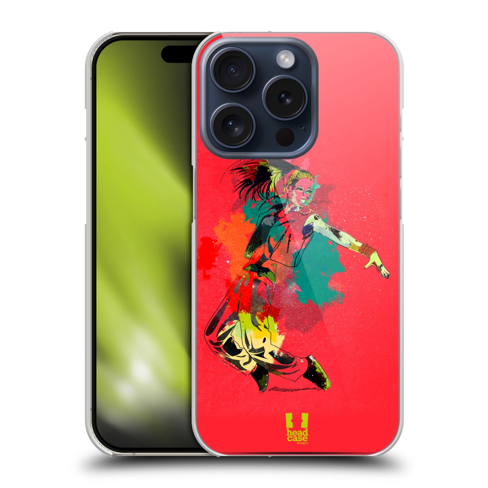 HEAD CASE DESIGNS DANCE SPLASH HARD BACK CASE FOR APPLE iPHONE PHONES - Picture 10 of 11
