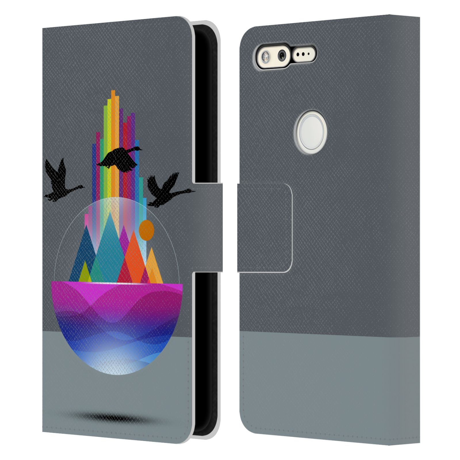 OFFICIAL DAVE LOBLAW CONTEMPORARY ART LEATHER BOOK WALLET CASE FOR GOOGLE PHONES - Picture 8 of 12
