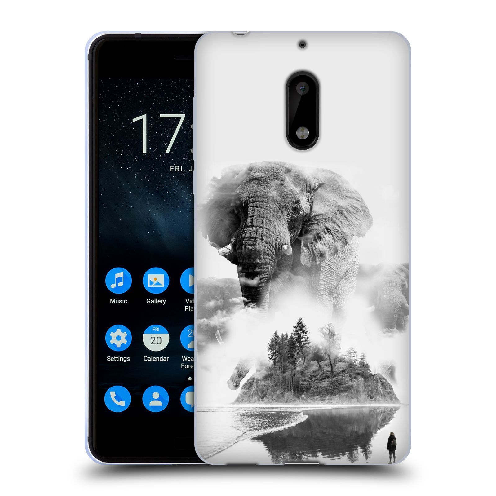 OFFICIAL DAVE LOBLAW FOREST & SPACE SOFT GEL CASE FOR NOKIA PHONES 1 - Picture 11 of 15