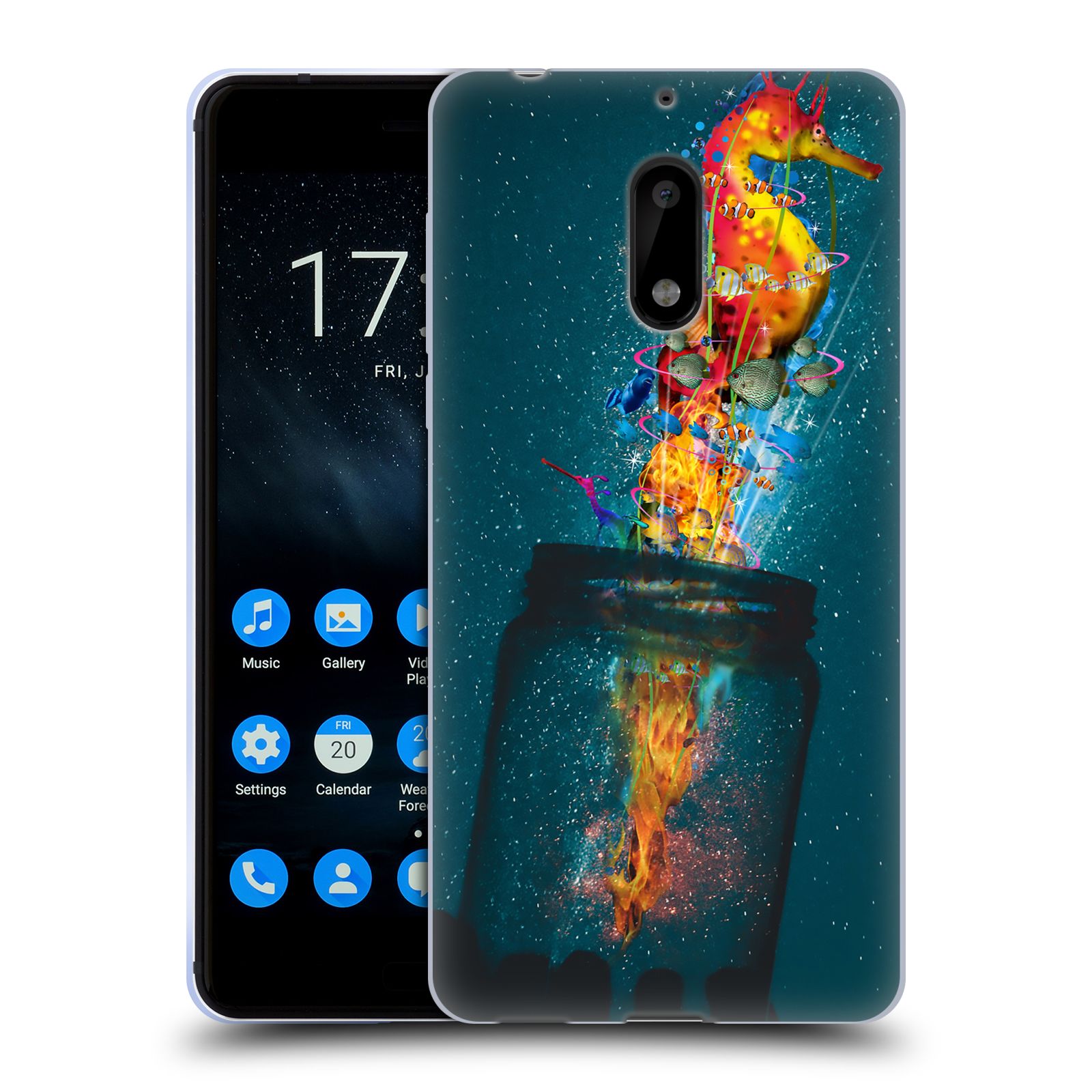 OFFICIAL DAVE LOBLAW FOREST & SPACE SOFT GEL CASE FOR NOKIA PHONES 1 - Picture 10 of 15