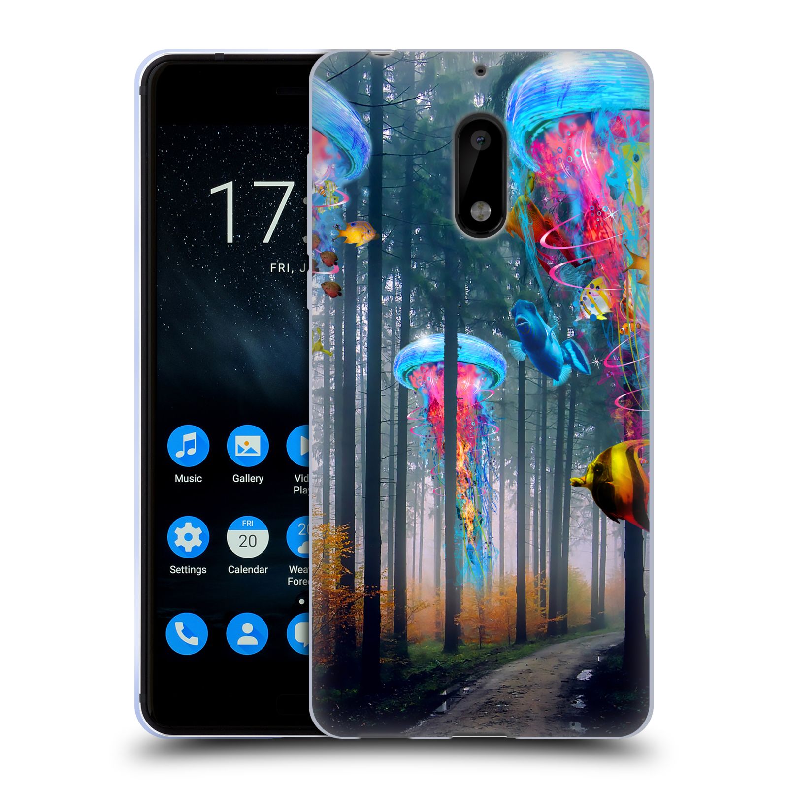 OFFICIAL DAVE LOBLAW FOREST & SPACE SOFT GEL CASE FOR NOKIA PHONES 1 - Picture 13 of 15